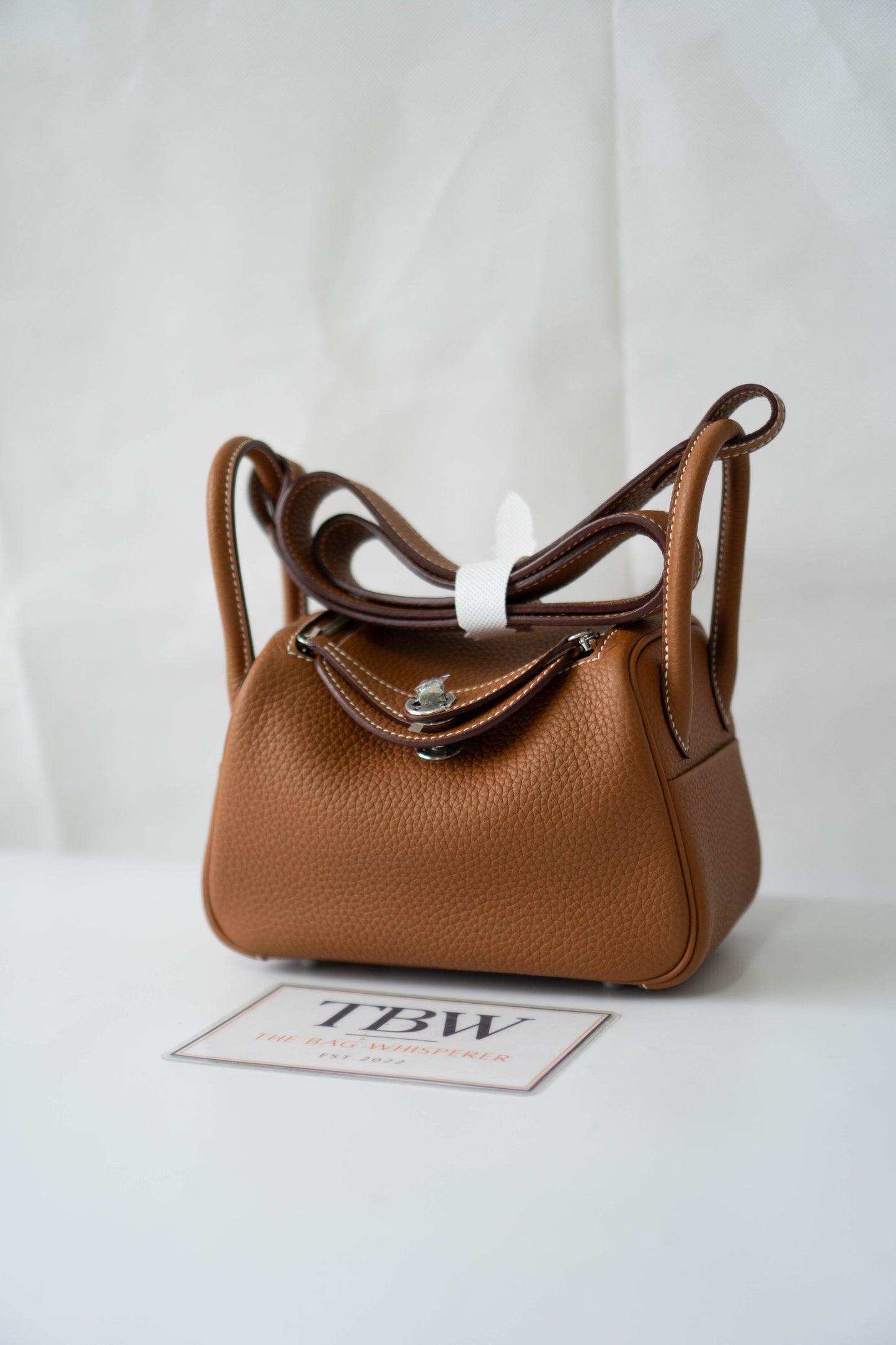 Mini Lind – Gold Clemence with Palladium Hardware