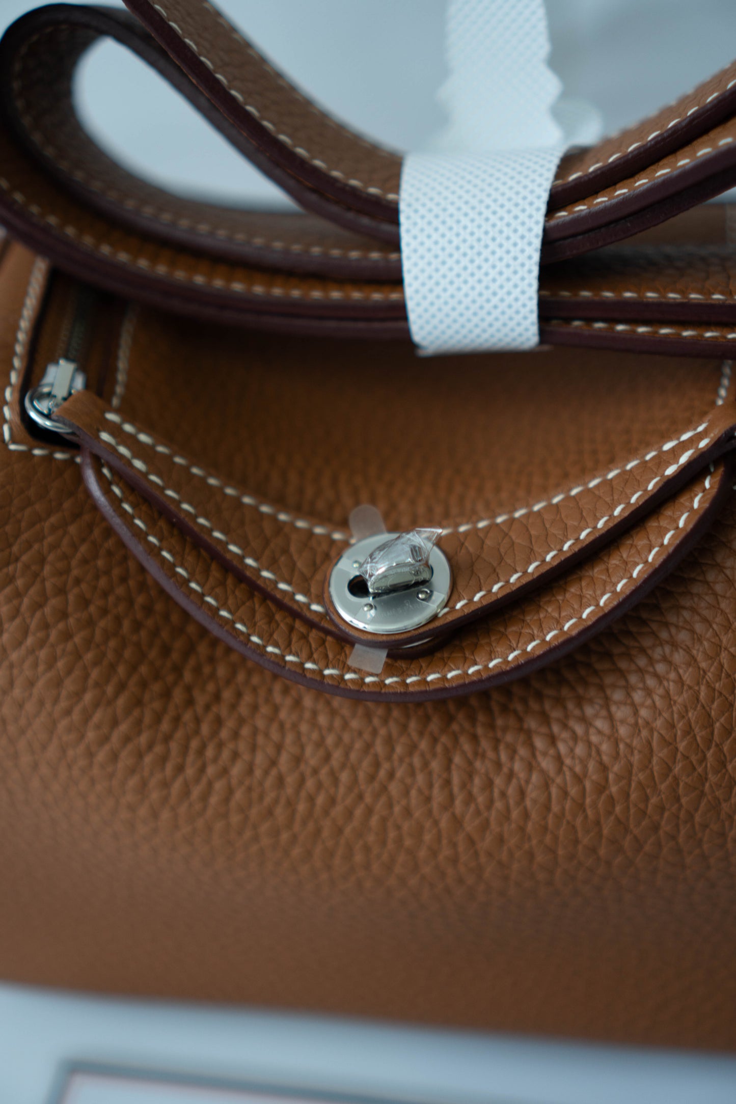 Mini Lind – Gold Clemence with Palladium Hardware