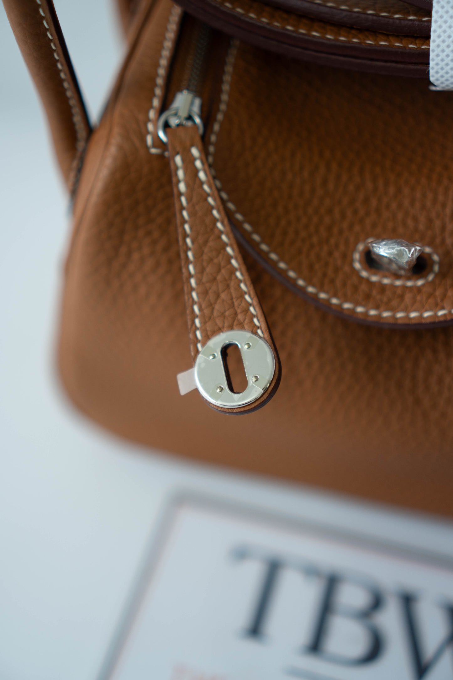 Mini Lind – Gold Clemence with Palladium Hardware