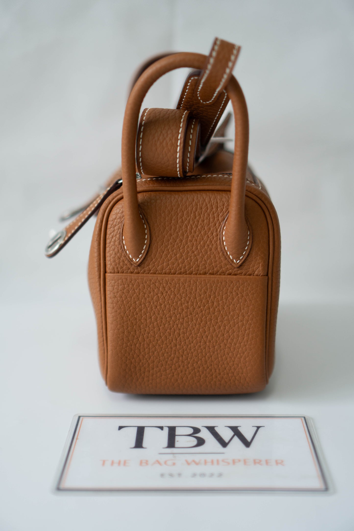 Mini Lind – Gold Clemence with Palladium Hardware