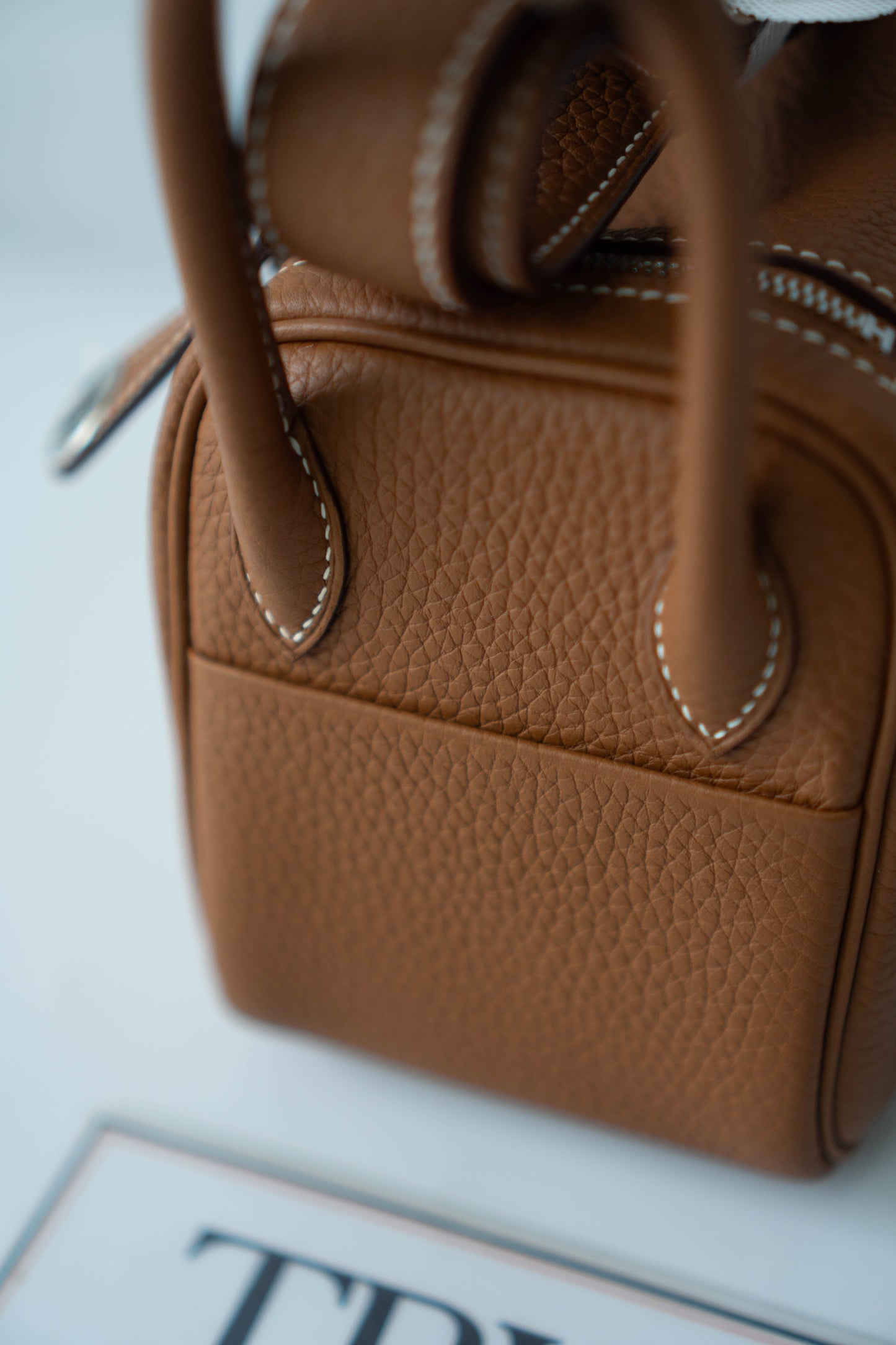 Mini Lind – Gold Clemence with Palladium Hardware