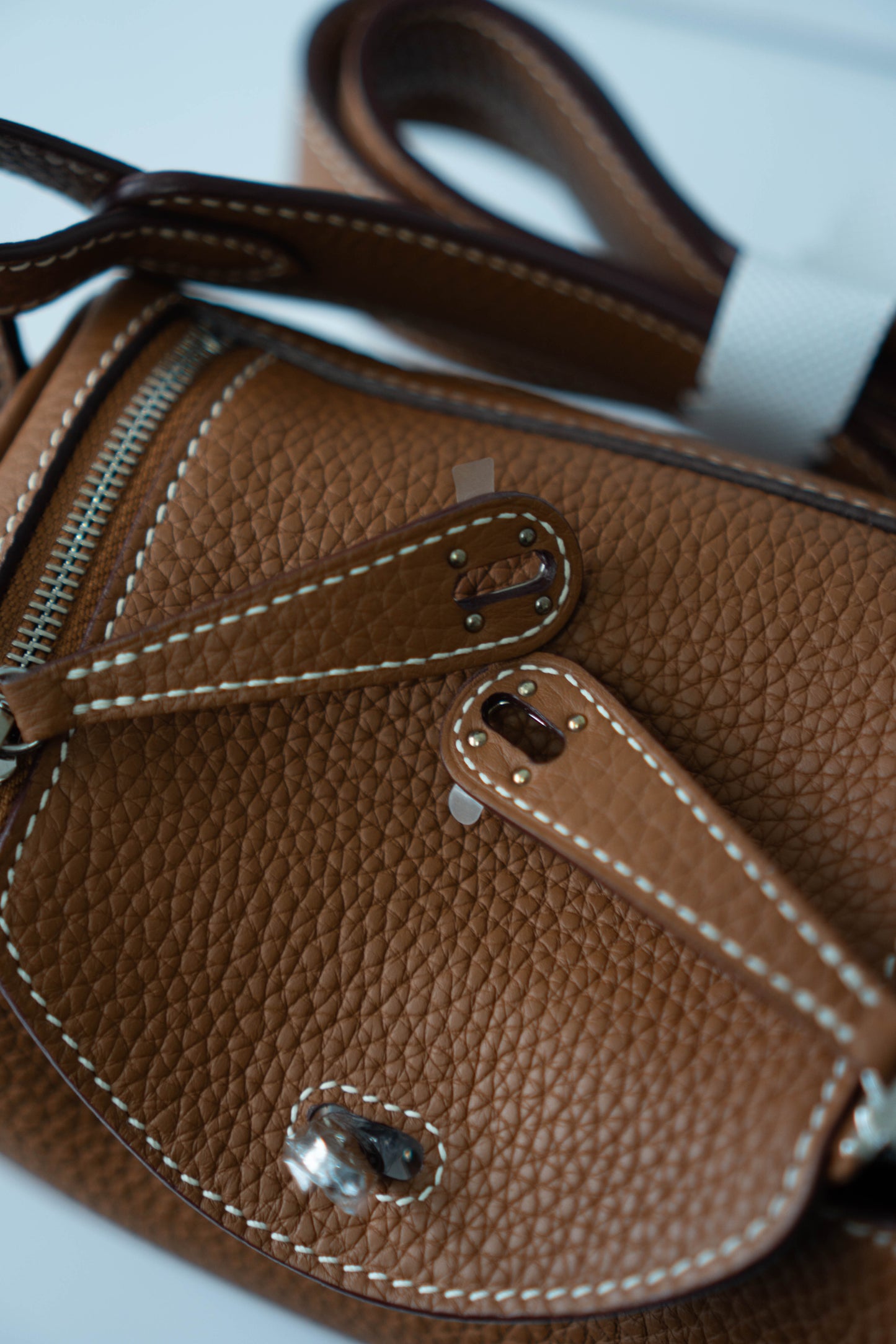 Mini Lind – Gold Clemence with Palladium Hardware