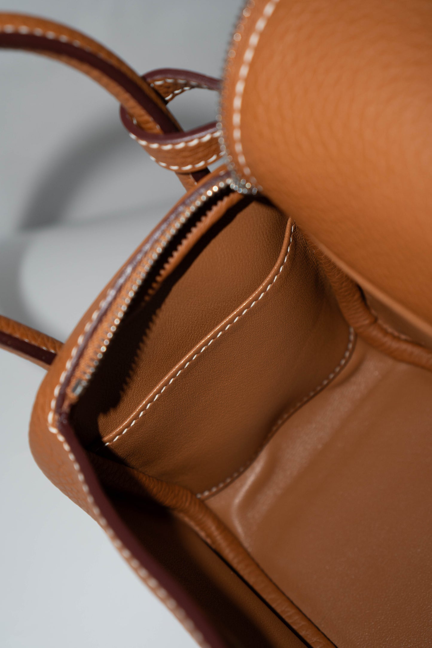 Mini Lind – Gold Clemence with Palladium Hardware