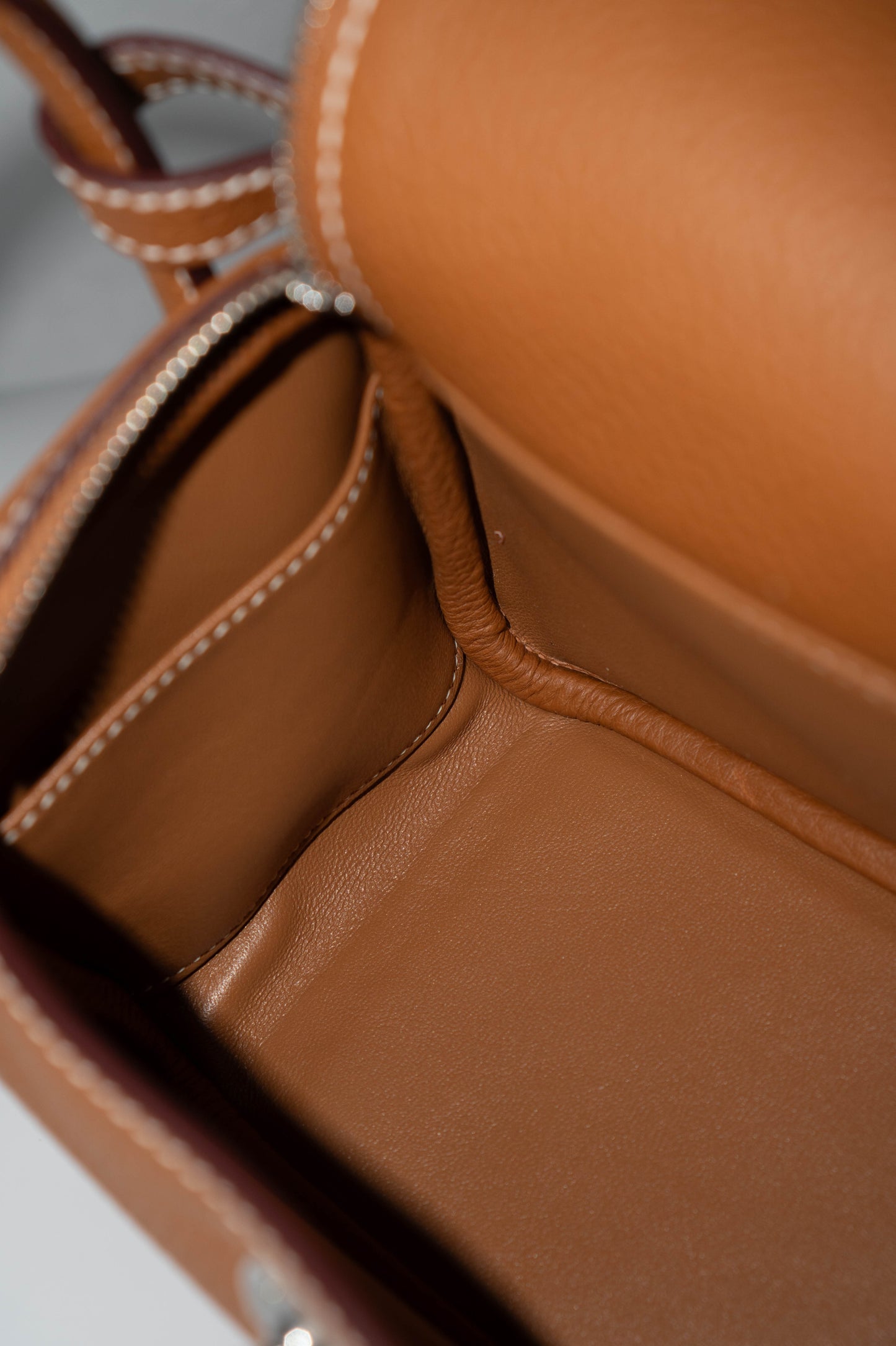 Mini Lind – Gold Clemence with Palladium Hardware
