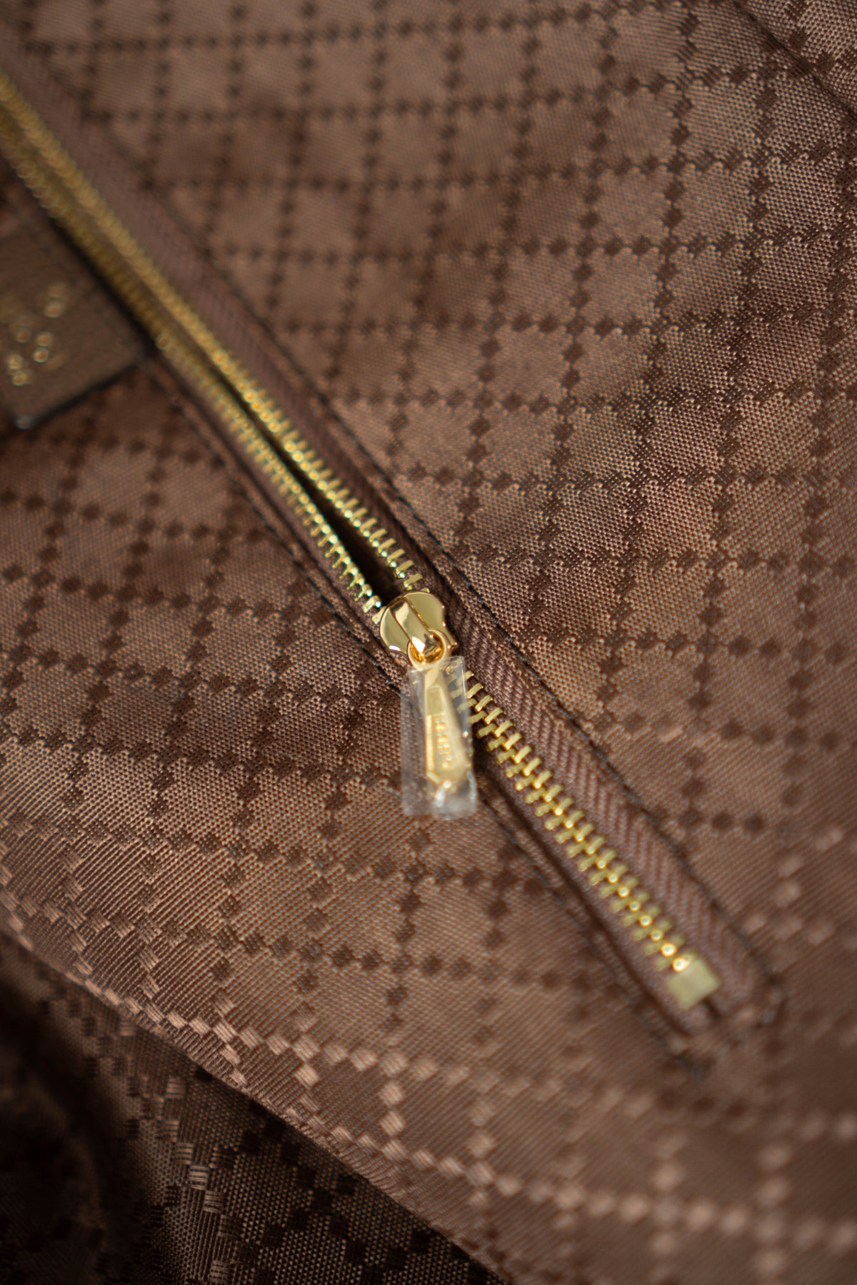 GG Canvas Web Strap Large Tote Bag – Beige & Ebony