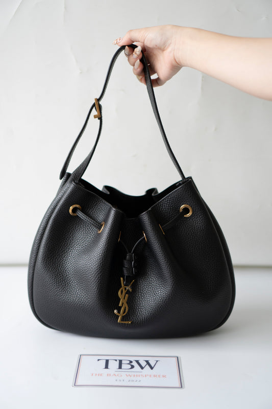 Paris VII Small Hobo – Grained Deer Leather