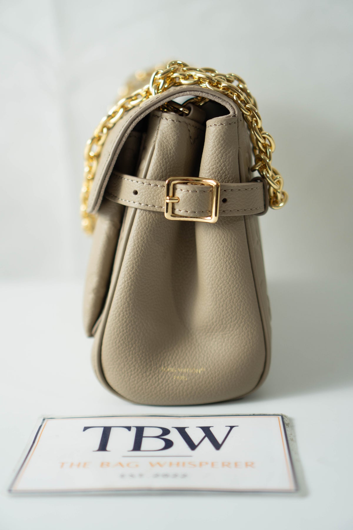 Monogram Empreinte Flap Shoulder Bag – Tourterelle