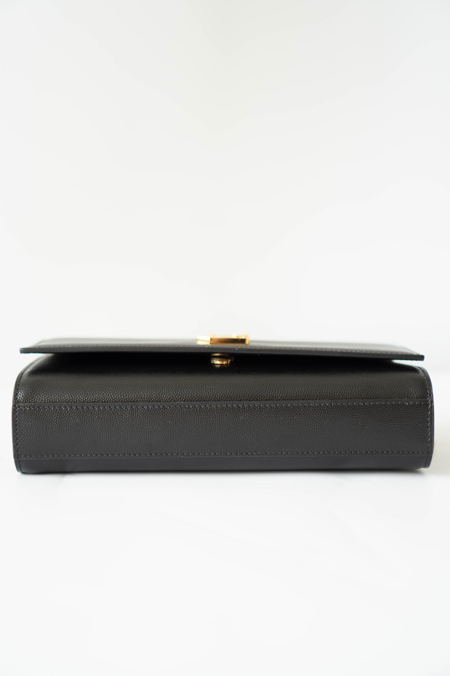 Kate in Medium Black with Gold Hardware