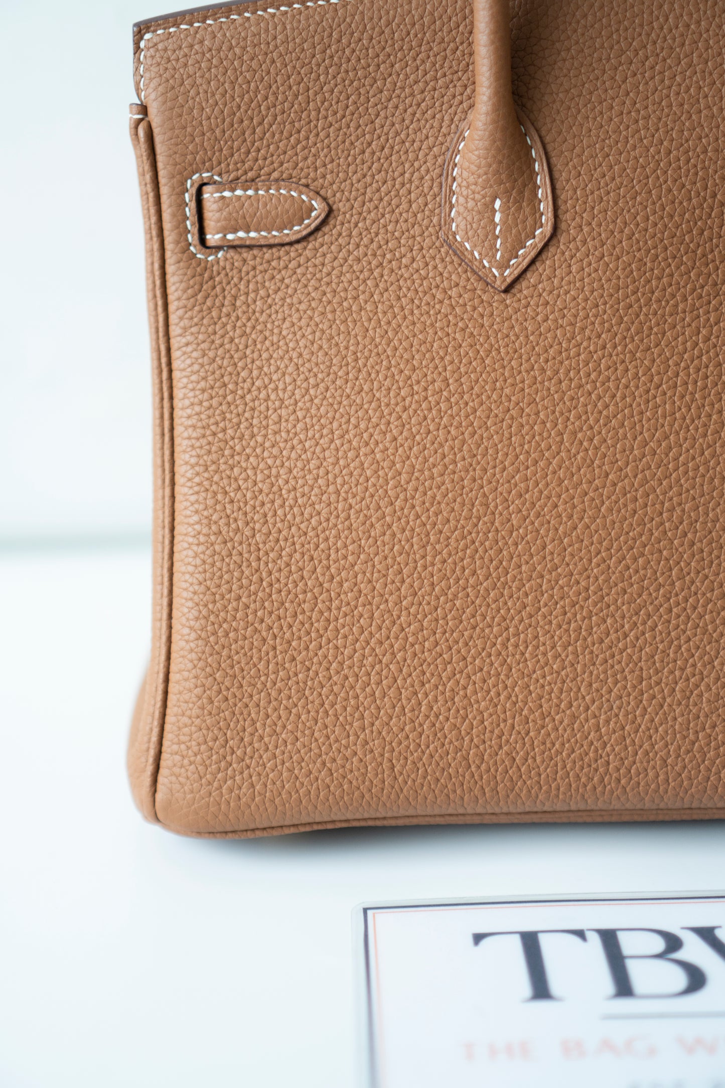 BK 25 – Gold Togo Leather with Gold Hardware