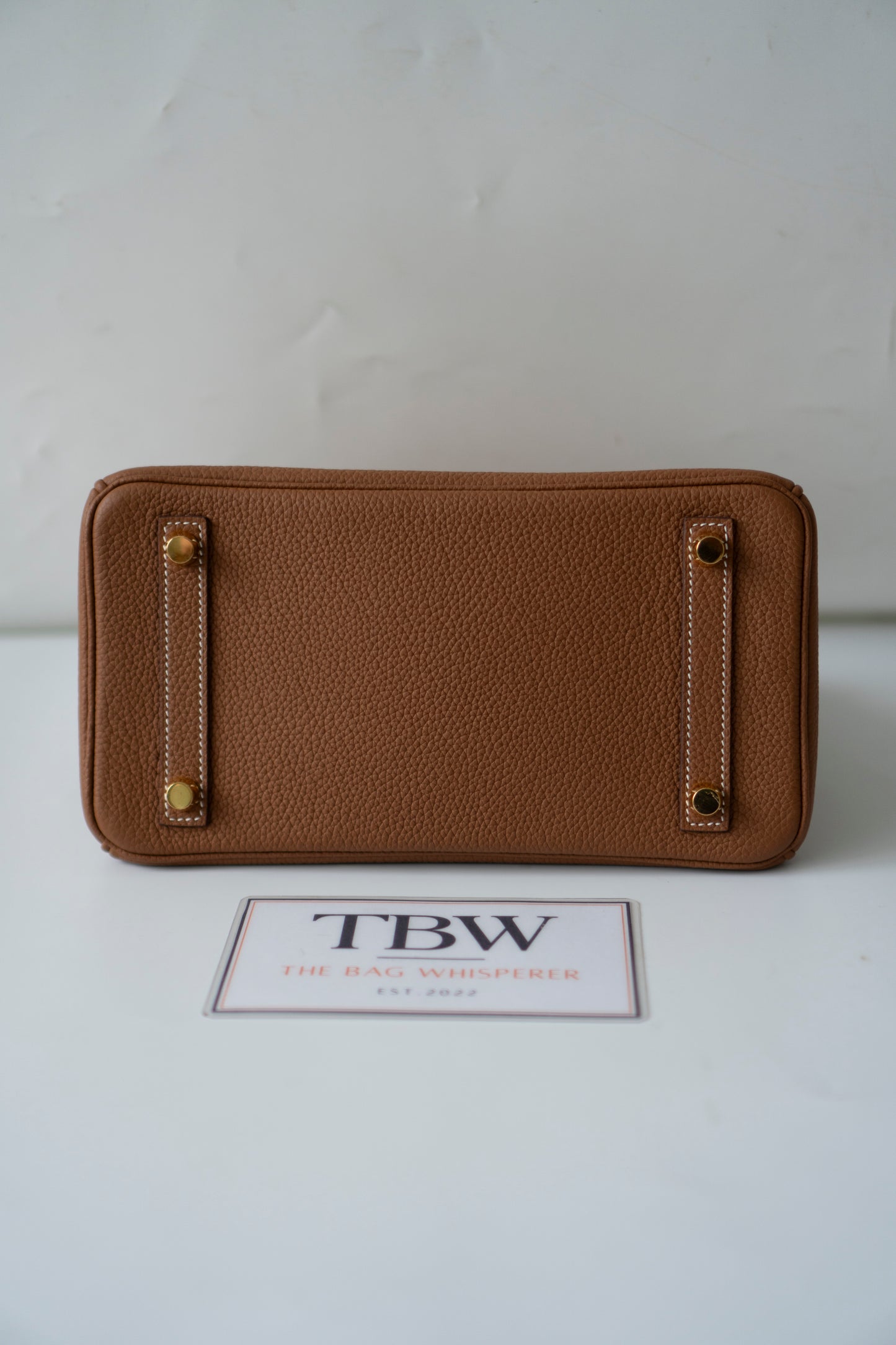 BK 25 – Gold Togo Leather with Gold Hardware