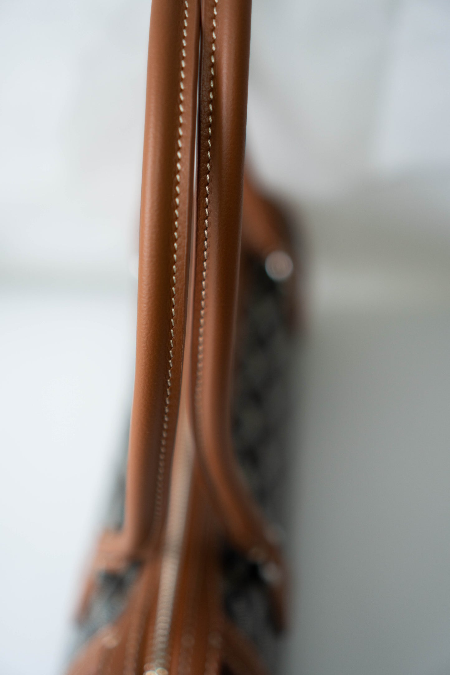 Bonbonnière Bag – Black & Tan Goyrdine Canvas