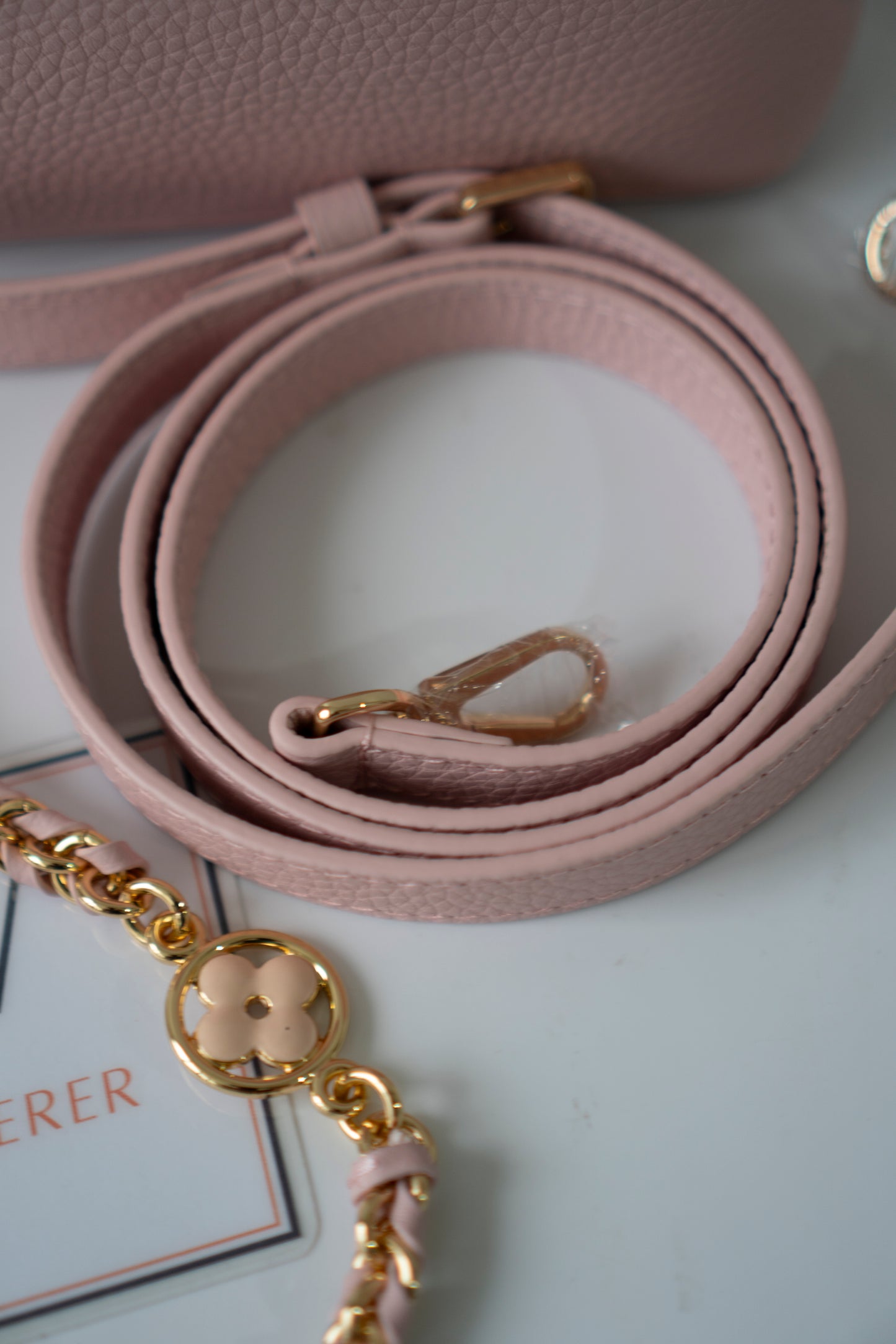 Capucine Mini Top Handle – Light Bliss Pink Taurillon Leather
