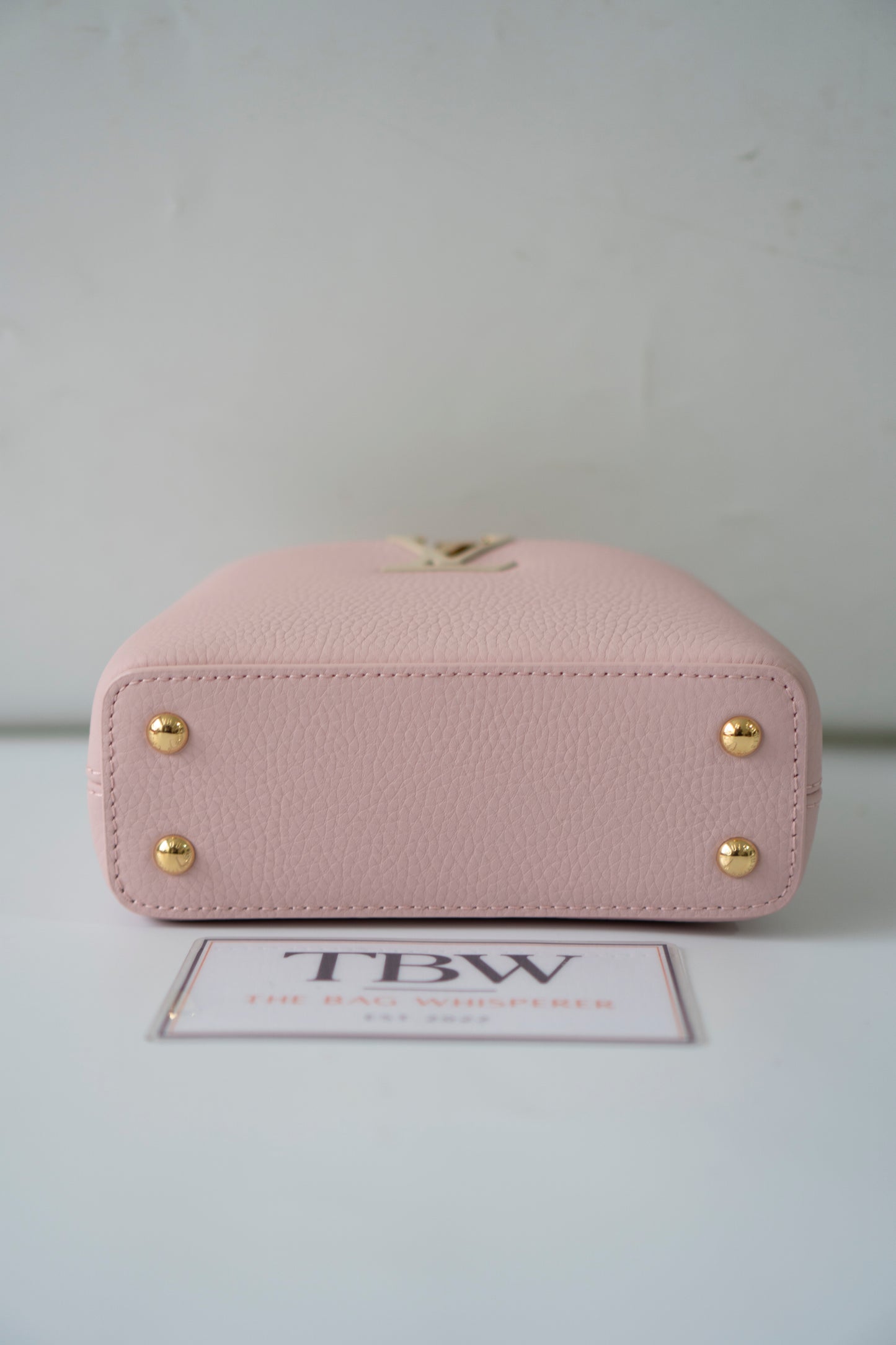 Capucine Mini Top Handle – Light Bliss Pink Taurillon Leather