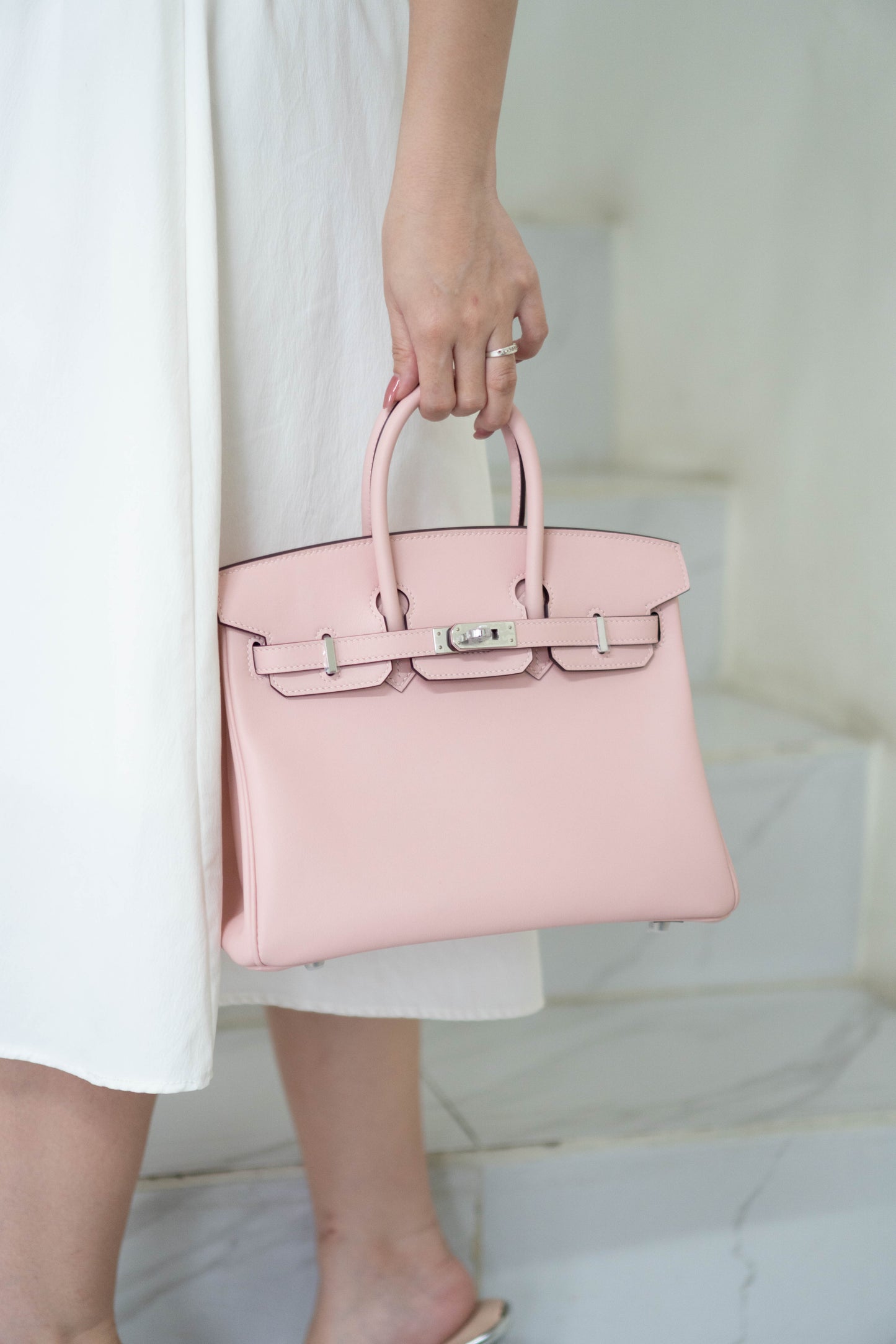 BK 25 – Rose Sakura Swift with Palladium Hardware
