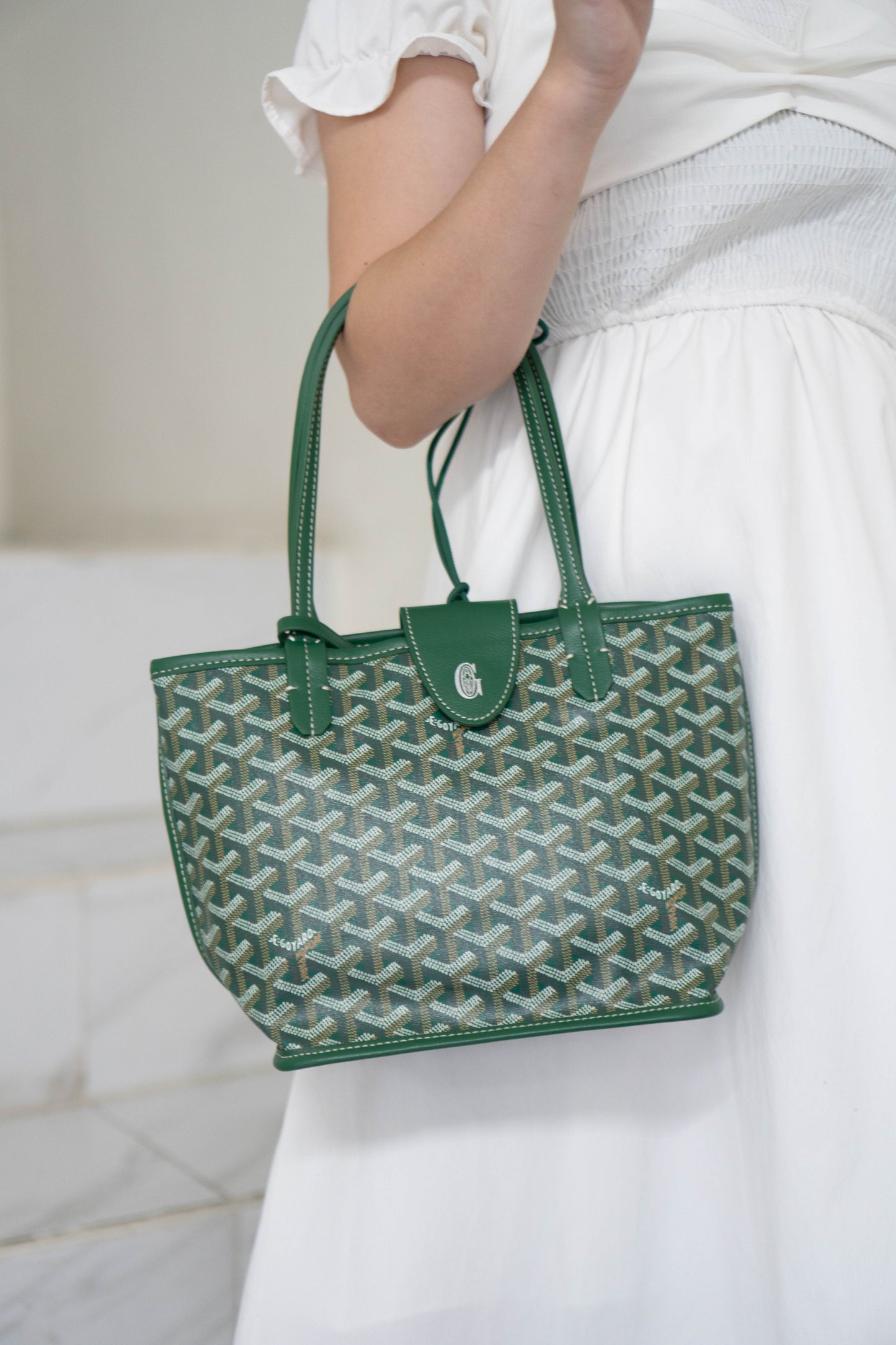 Mini Anjou – Green Goyrdine Canvas