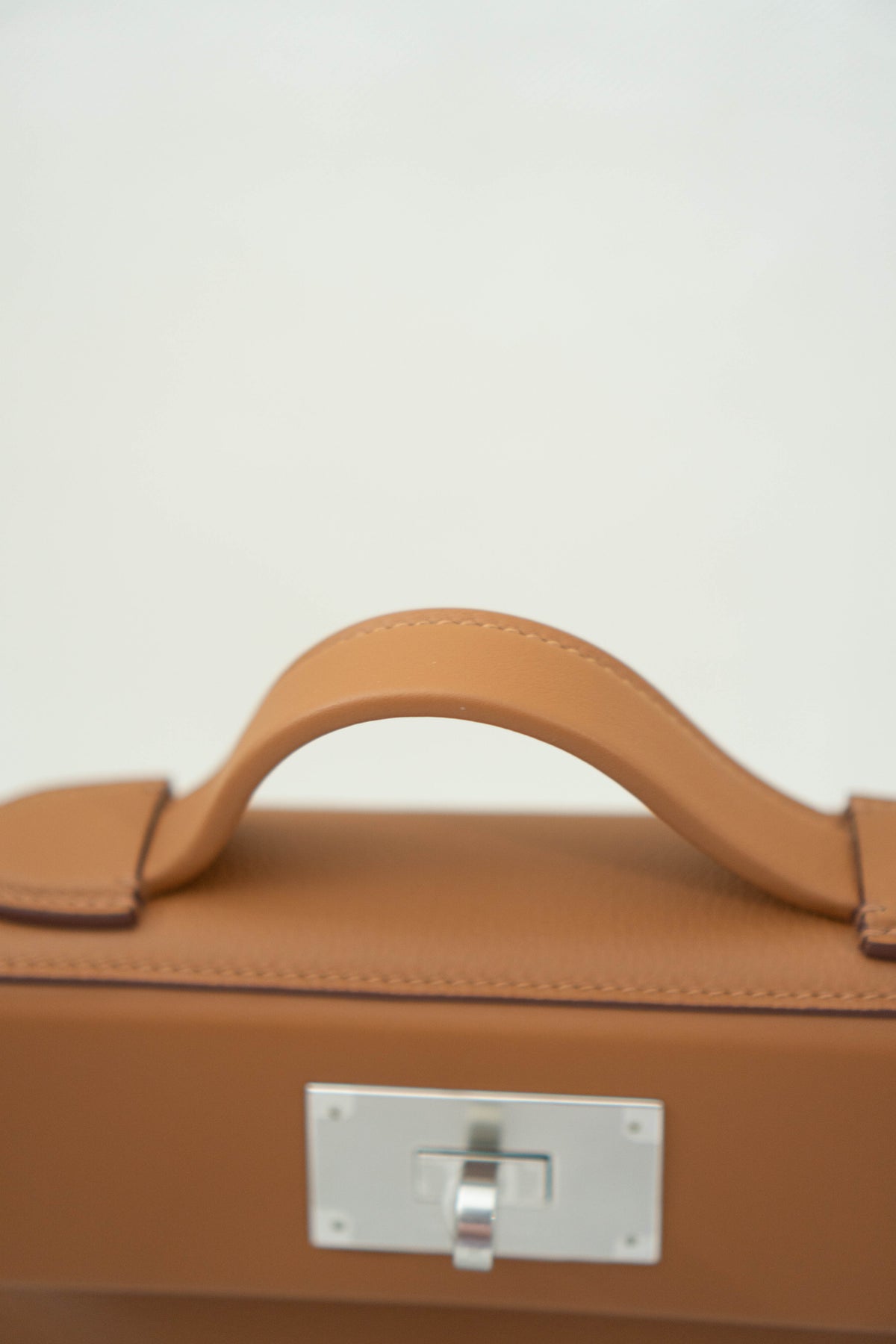 24/24 21 Bag – Gold Togo & Swift Leather