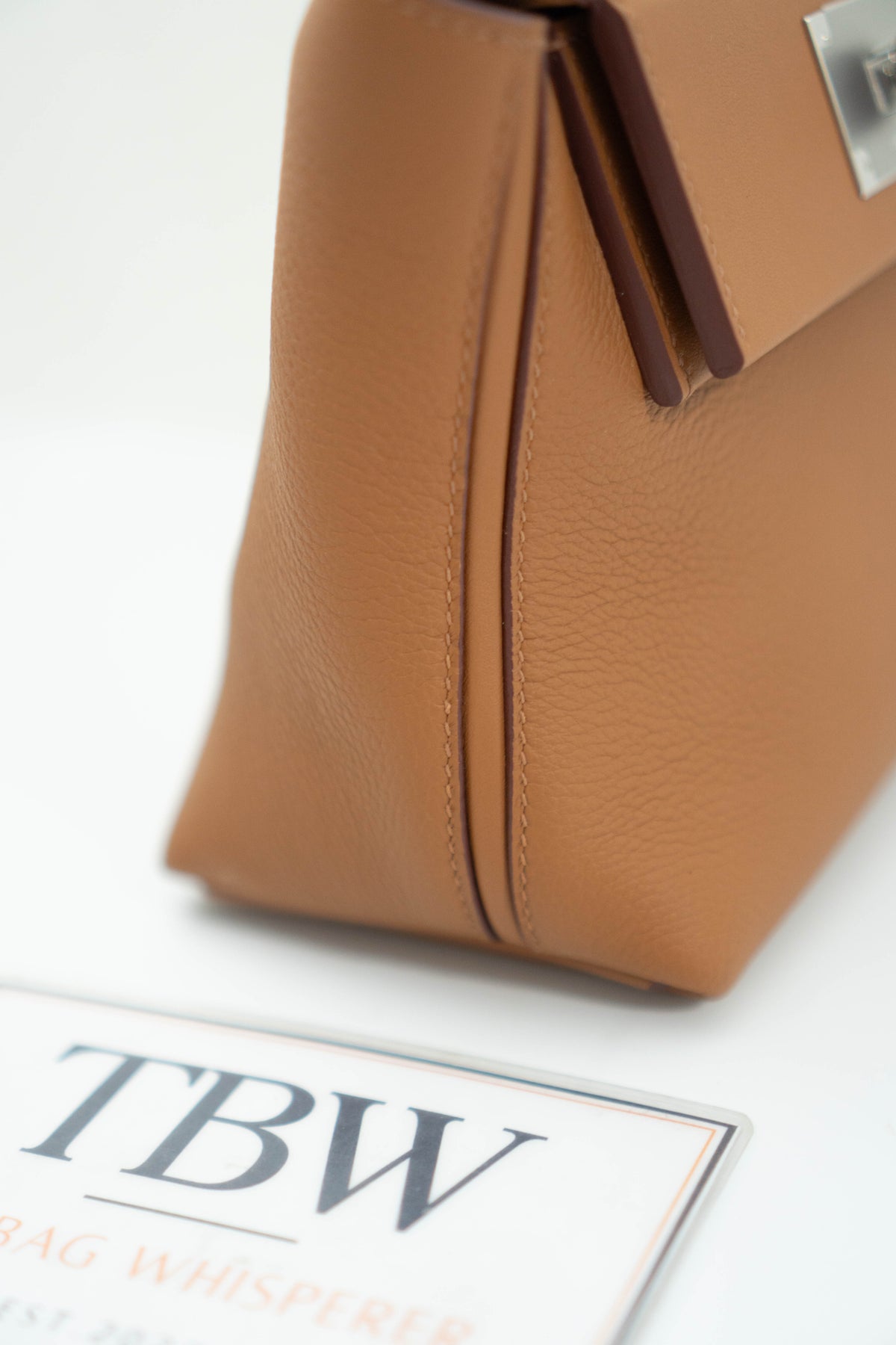 24/24 21 Bag – Gold Togo & Swift Leather