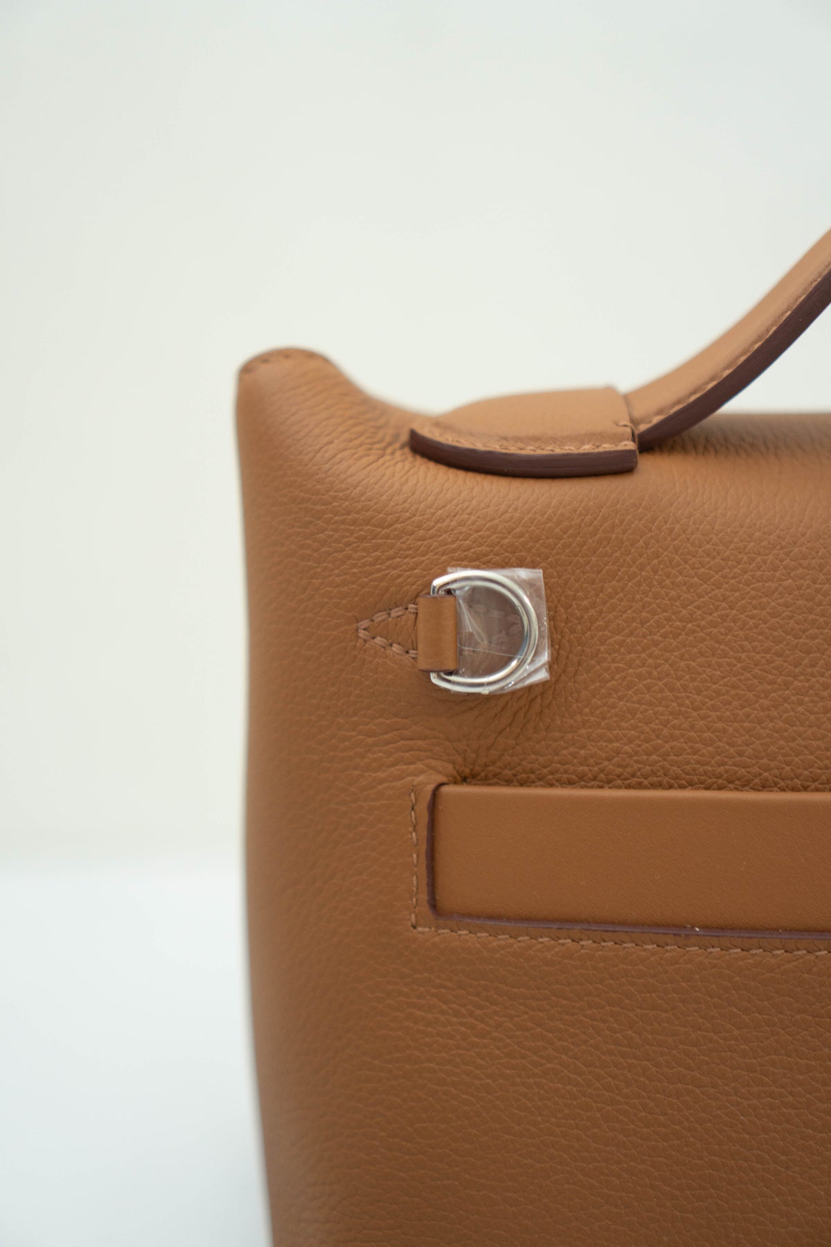 24/24 21 Bag – Gold Togo & Swift Leather
