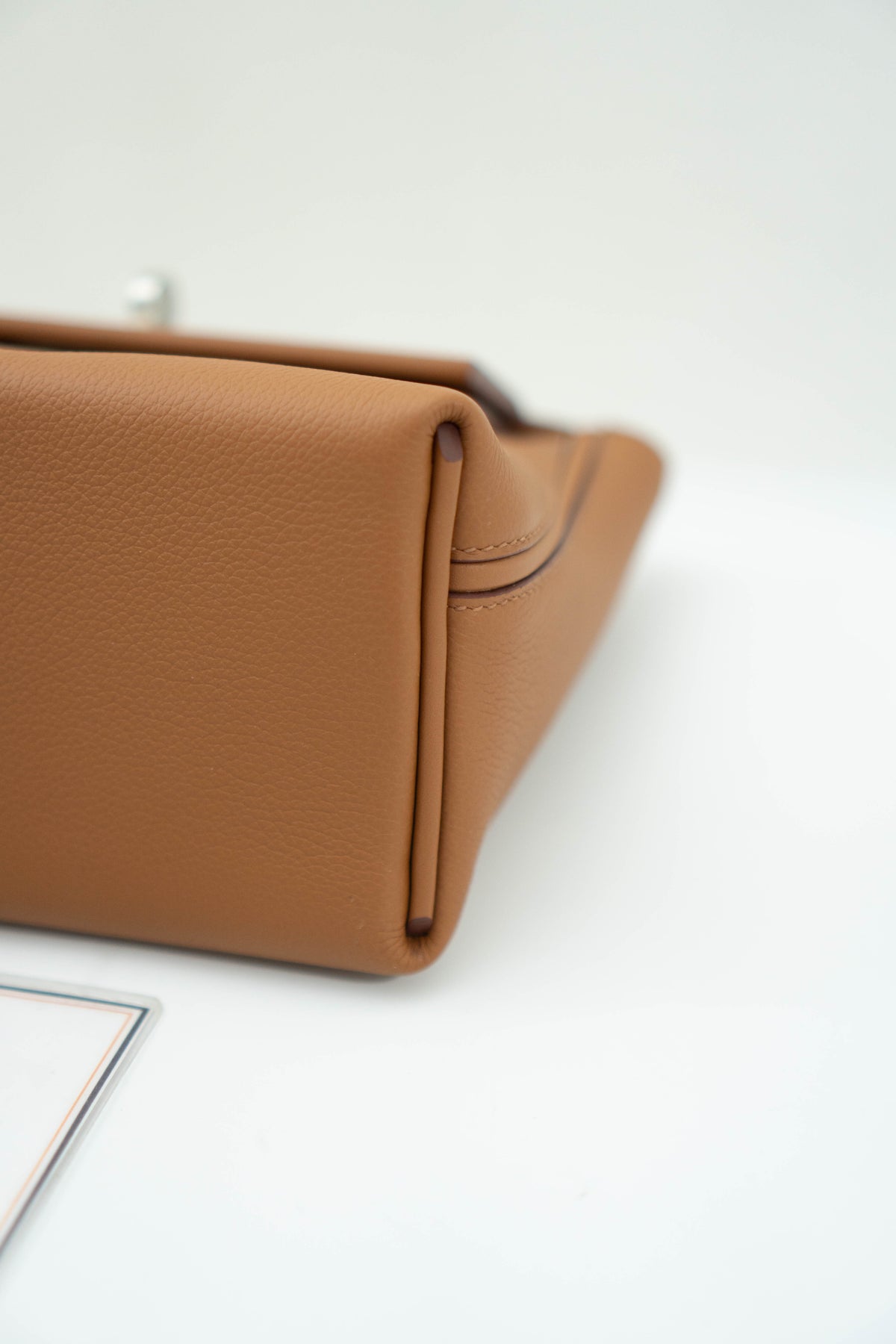 24/24 21 Bag – Gold Togo & Swift Leather