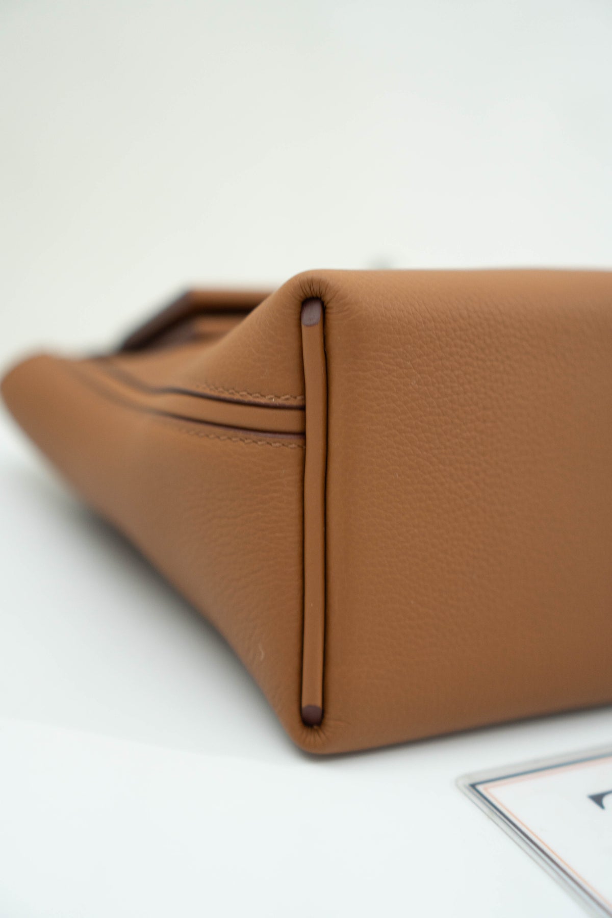 24/24 21 Bag – Gold Togo & Swift Leather