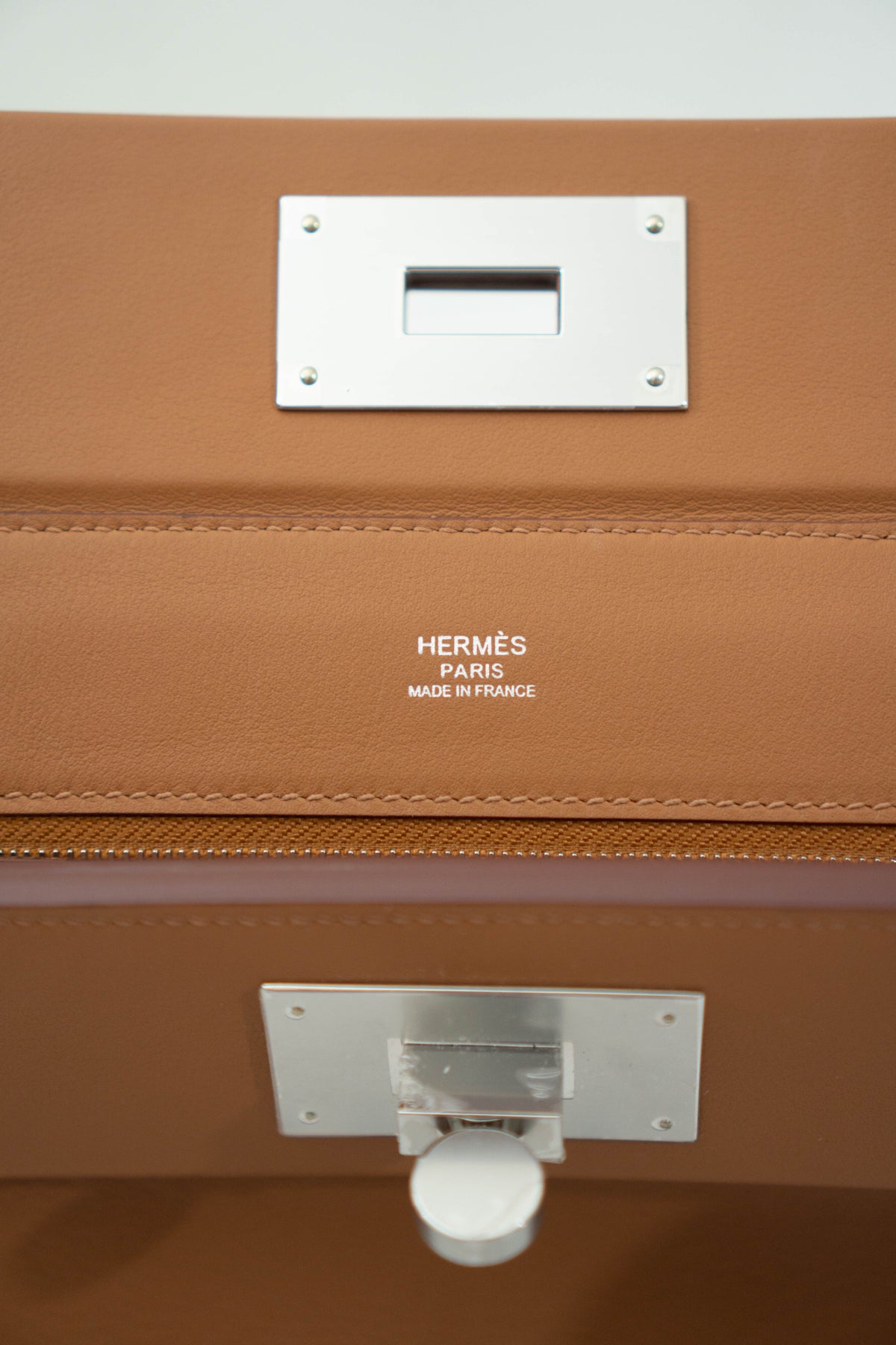 24/24 21 Bag – Gold Togo & Swift Leather
