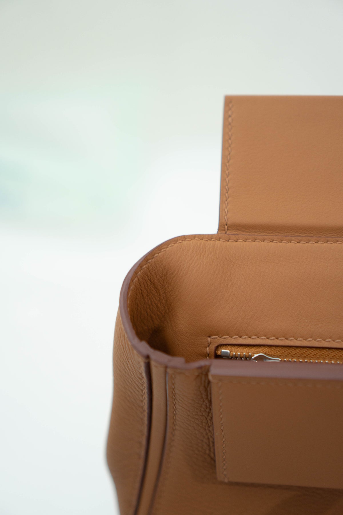 24/24 21 Bag – Gold Togo & Swift Leather