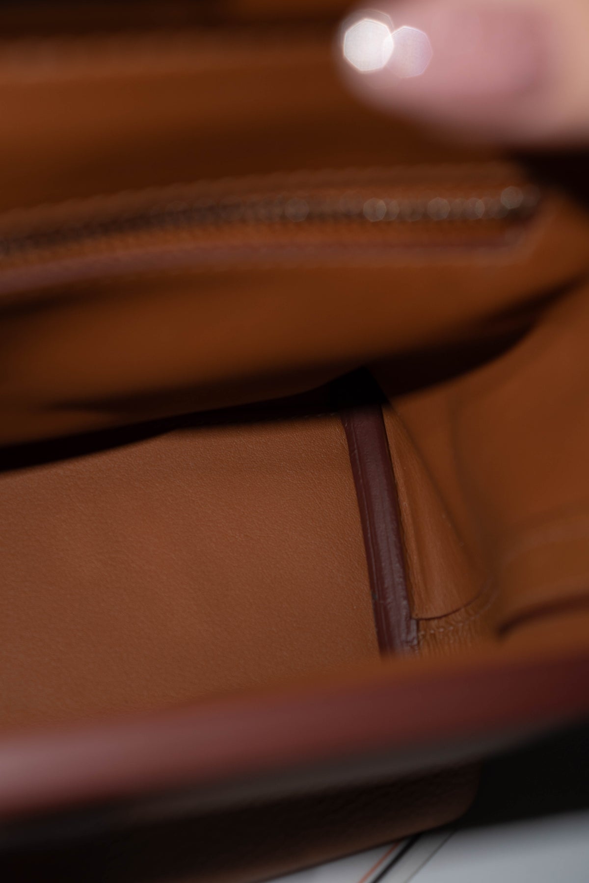 24/24 21 Bag – Gold Togo & Swift Leather