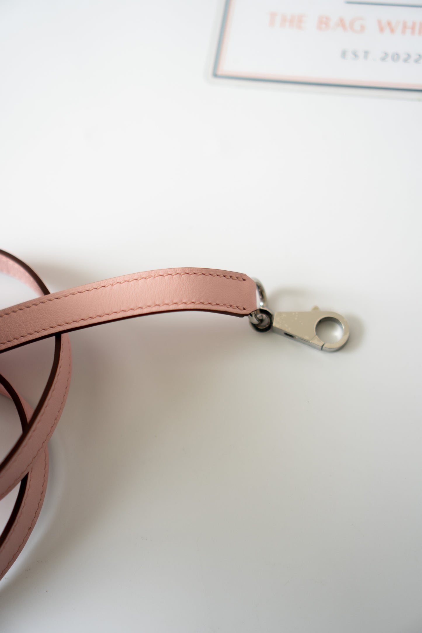 KL 25 Top Handle Bag – Rose Sakura Swift with Palladium Hardware