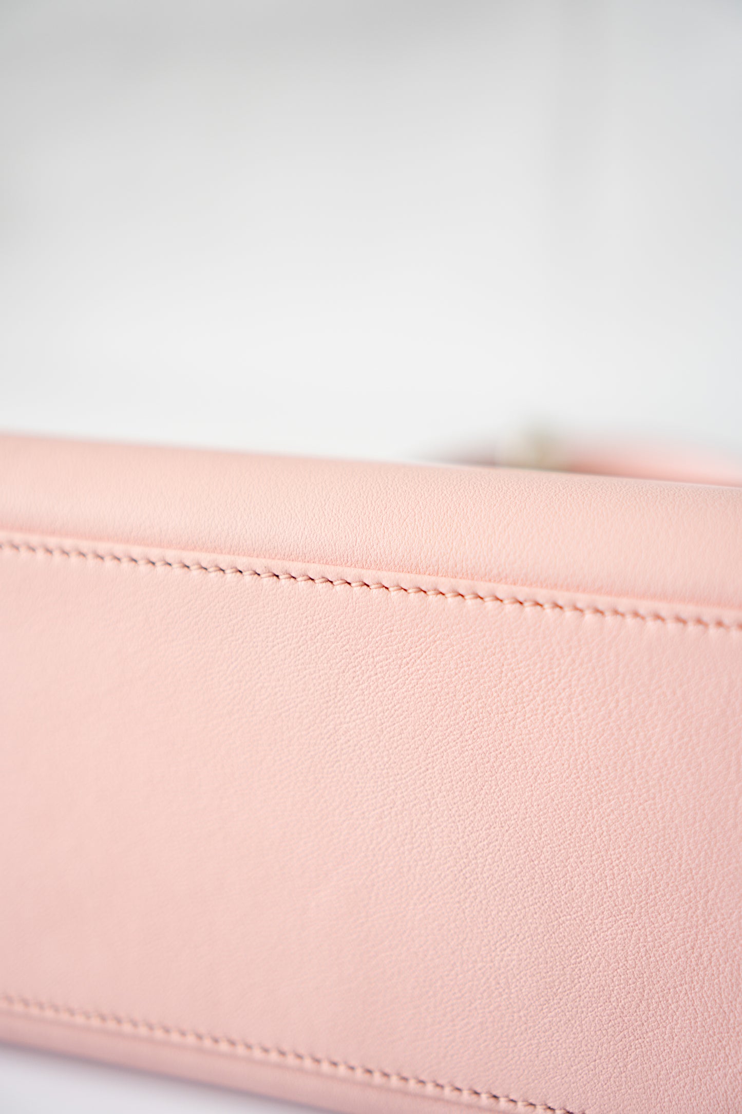 KL 25 Top Handle Bag – Rose Sakura Swift with Palladium Hardware
