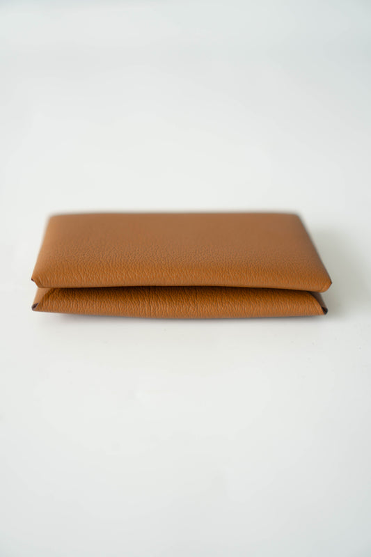 Calvi Duo in gold Epsom Calfskin