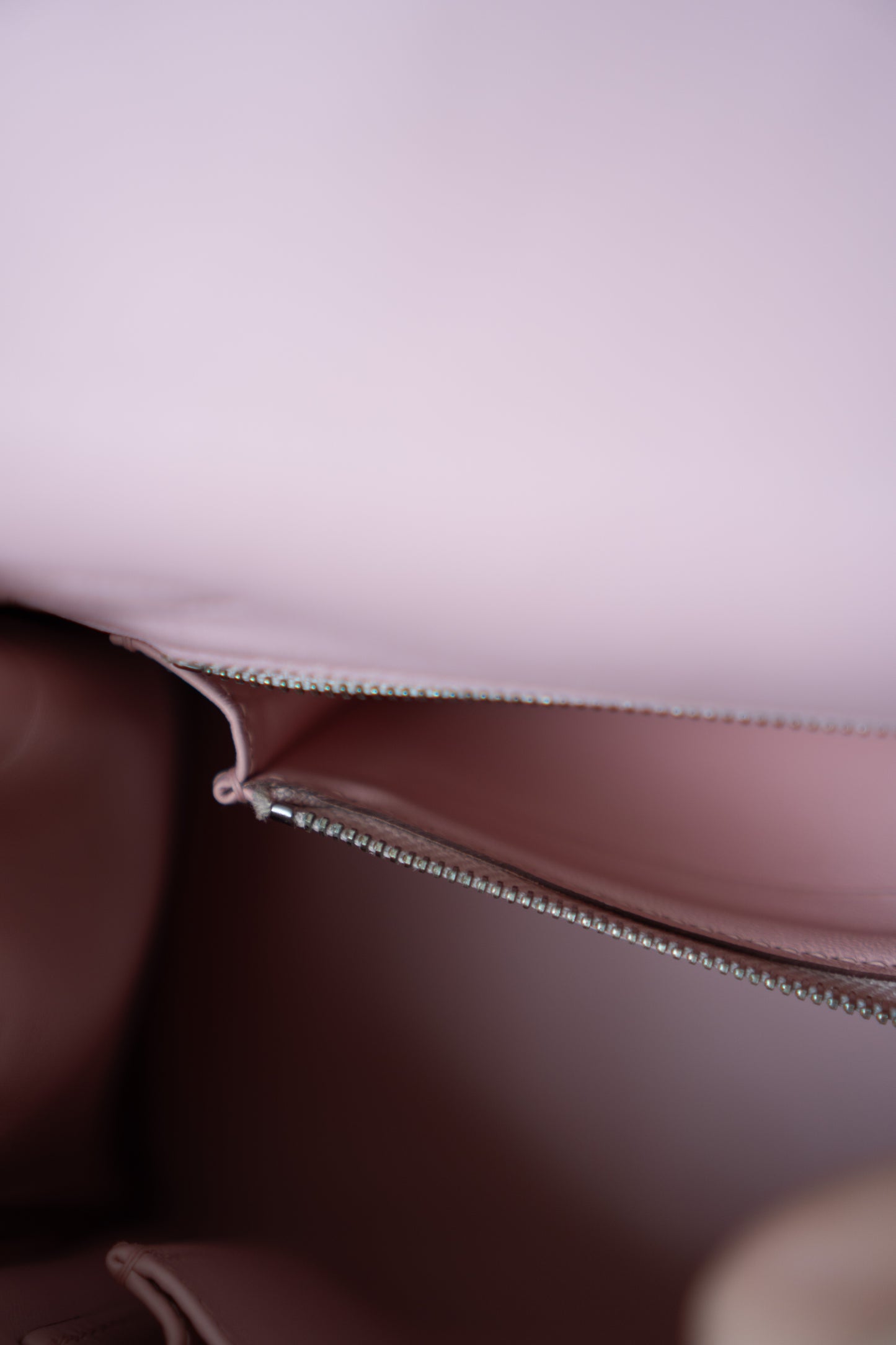 KL 25 Top Handle Bag – Rose Sakura Swift with Palladium Hardware