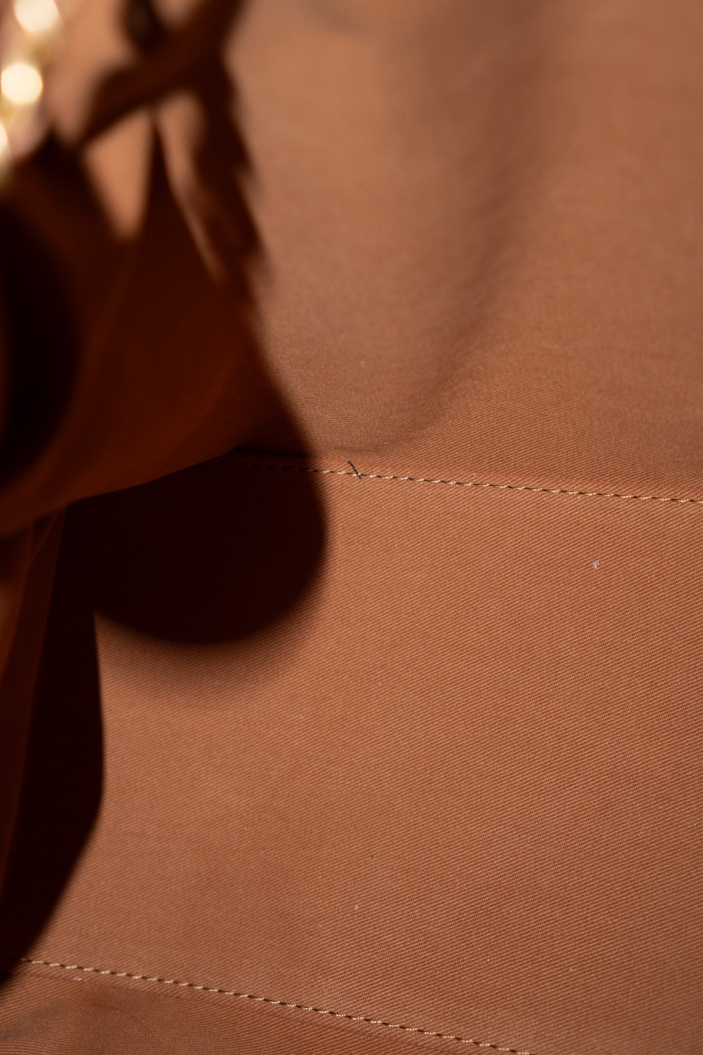 C25 Quilted Drawstring Shoulder Bag – Caramel Caviar with Gold Hardware