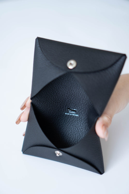 Calvi Duo in Noir Box and Chèvre Calfskin leather