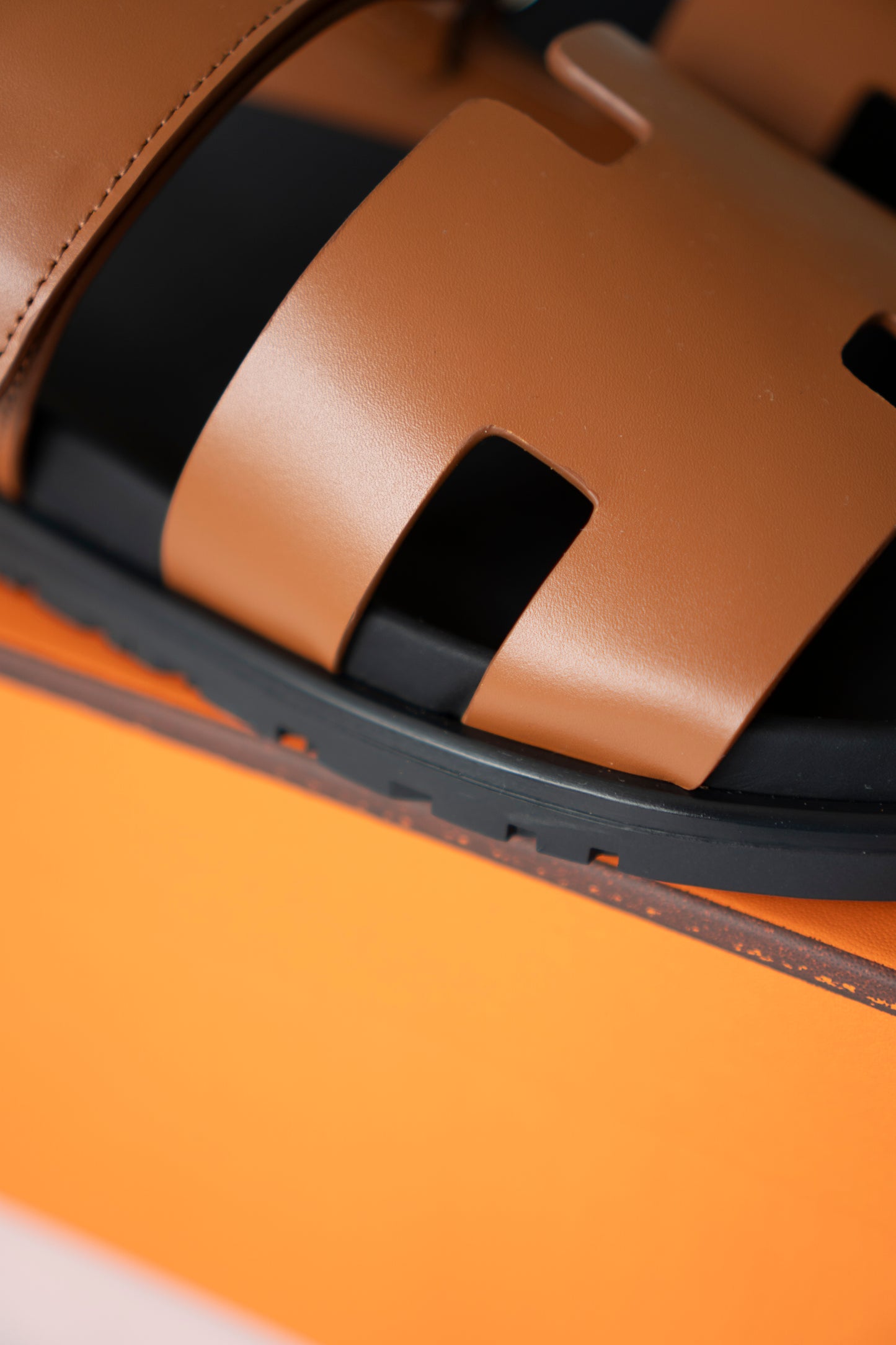 Chypre Sandals – Brown Saddle