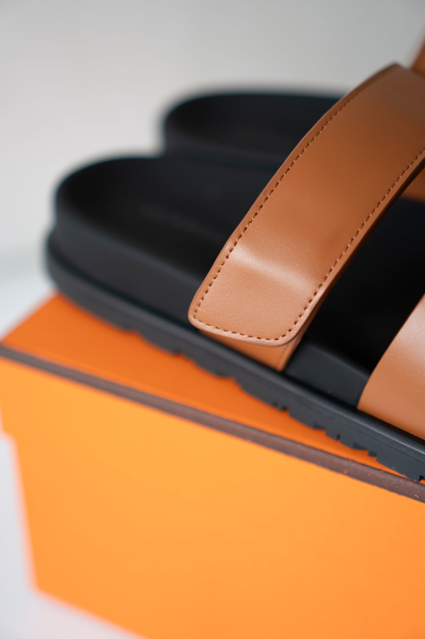 Chypre Sandals – Brown Saddle