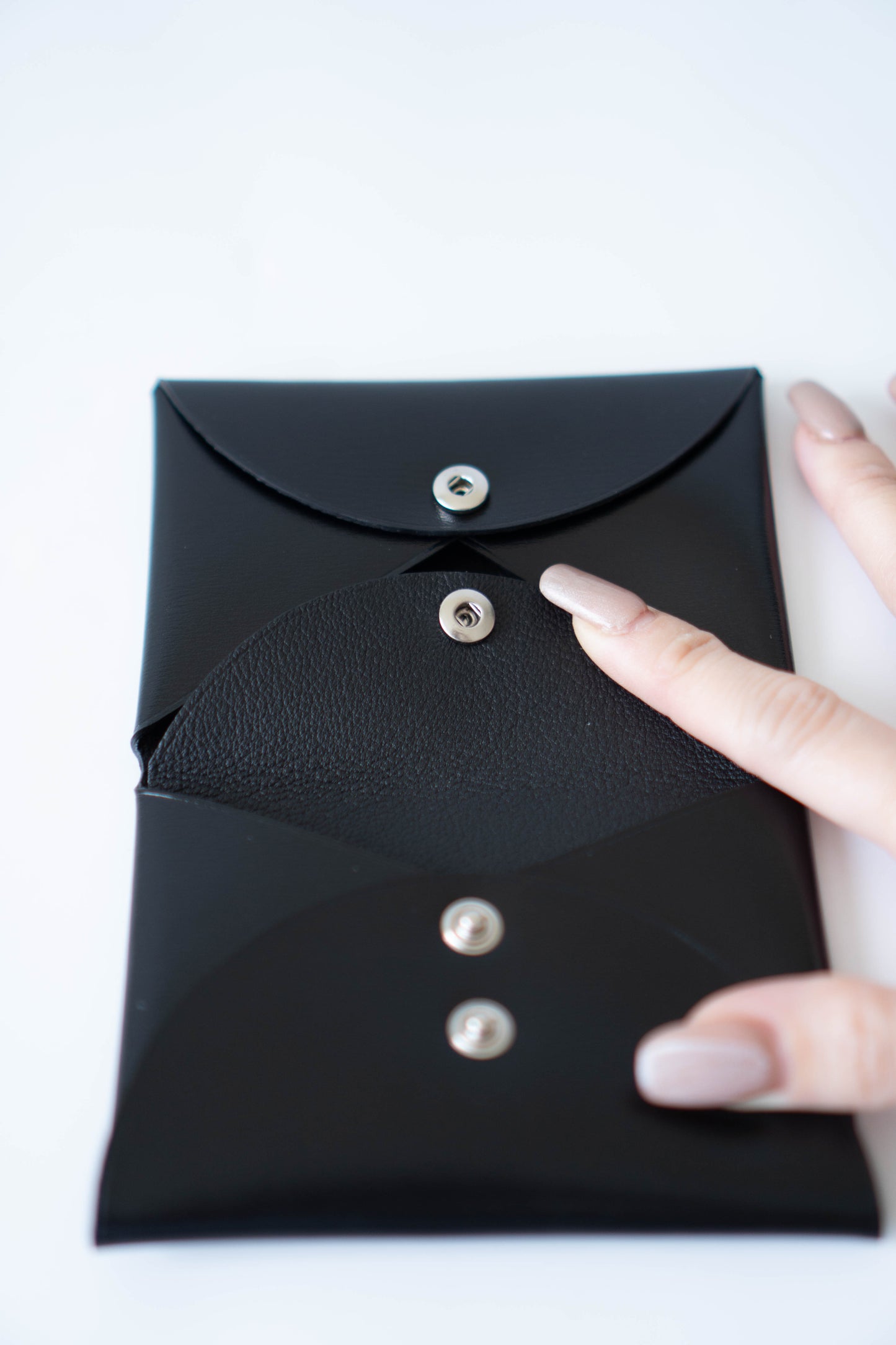 Calvi Duo in Noir Madame leather