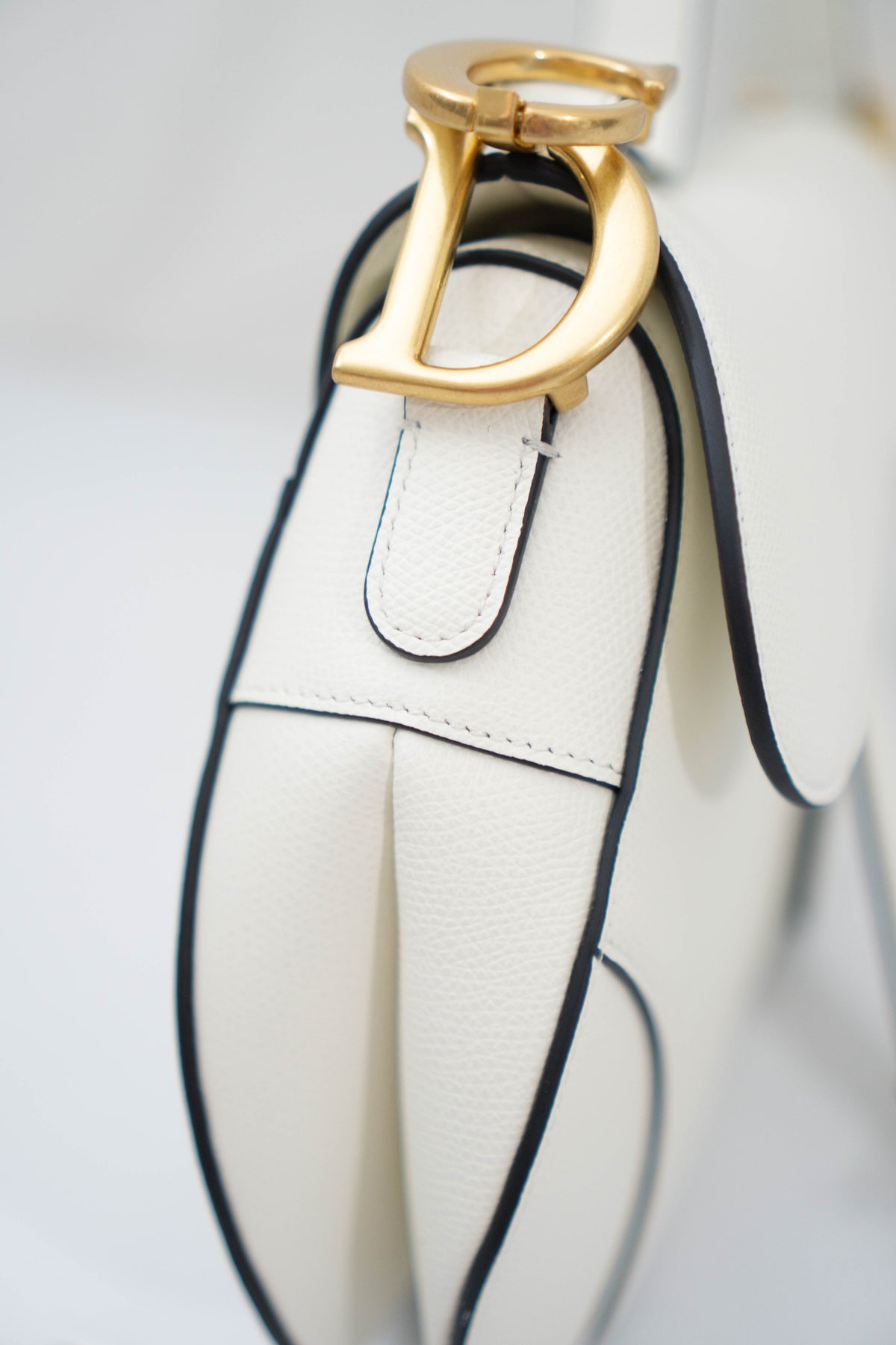 Saddle Bag – Latte Grained Calfskin