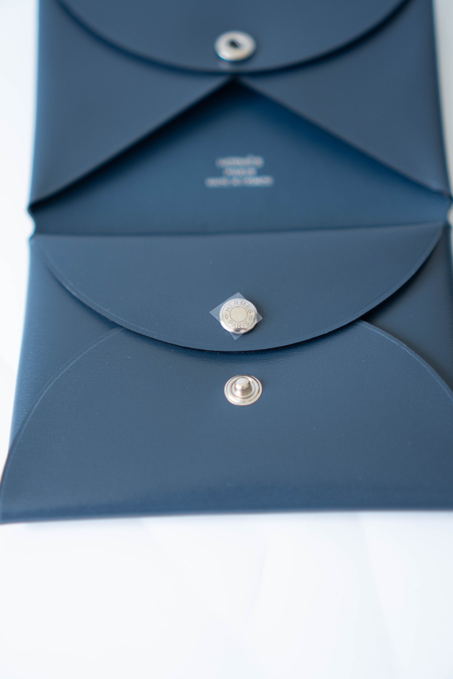 Calvi Duo in Blue Abysse Epsom Leather