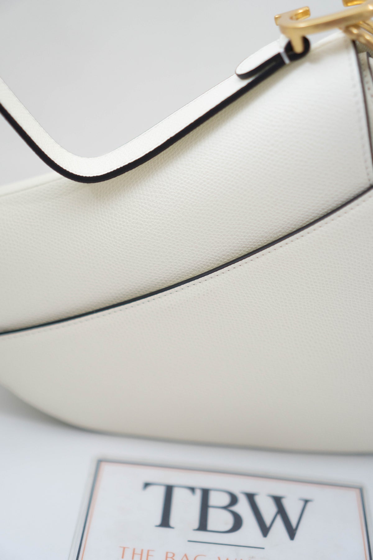 Saddle Bag – Latte Grained Calfskin
