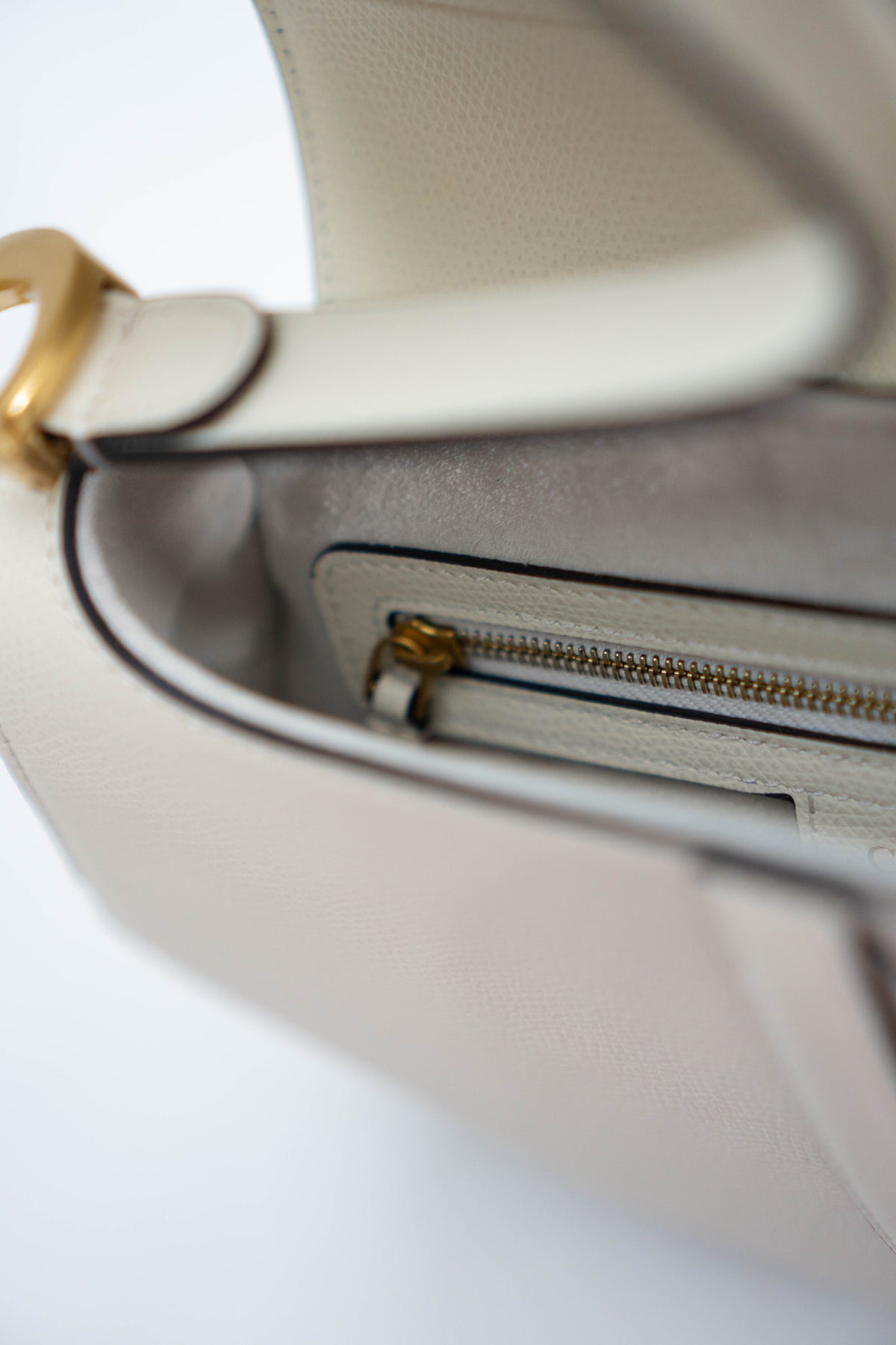 Saddle Bag – Latte Grained Calfskin