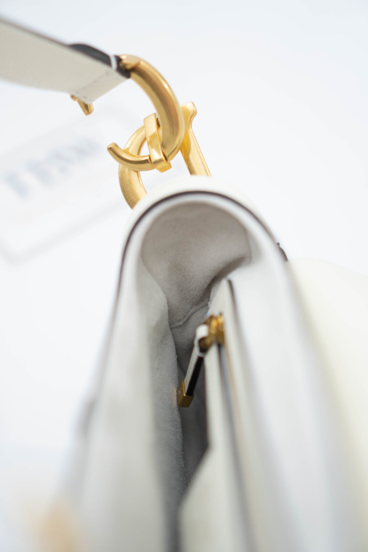 Saddle Bag – Latte Grained Calfskin