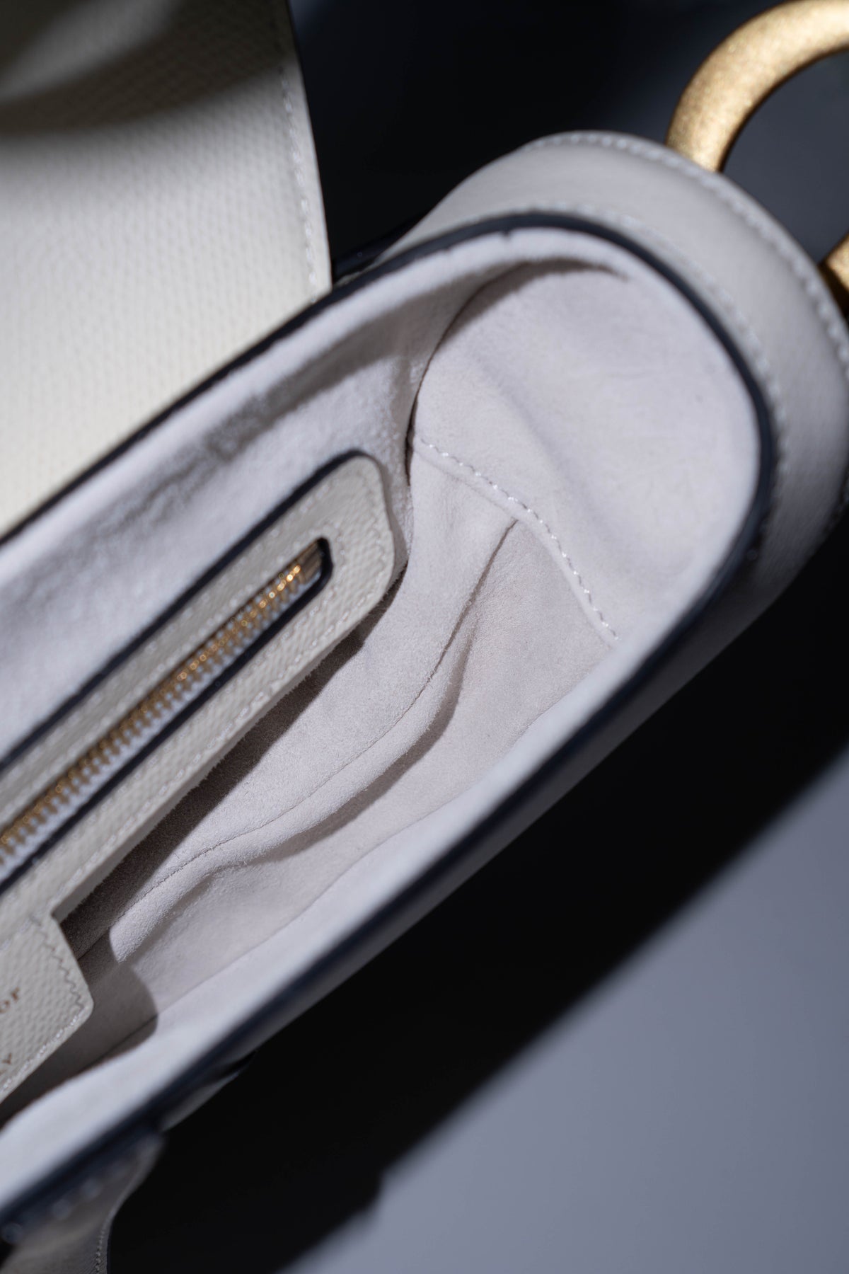 Saddle Bag – Latte Grained Calfskin