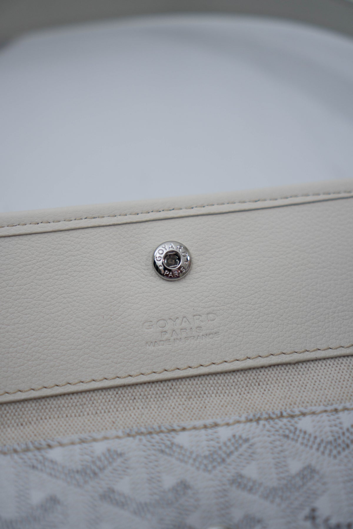 Bohème PM Hobo Bag – White Coated Canvas