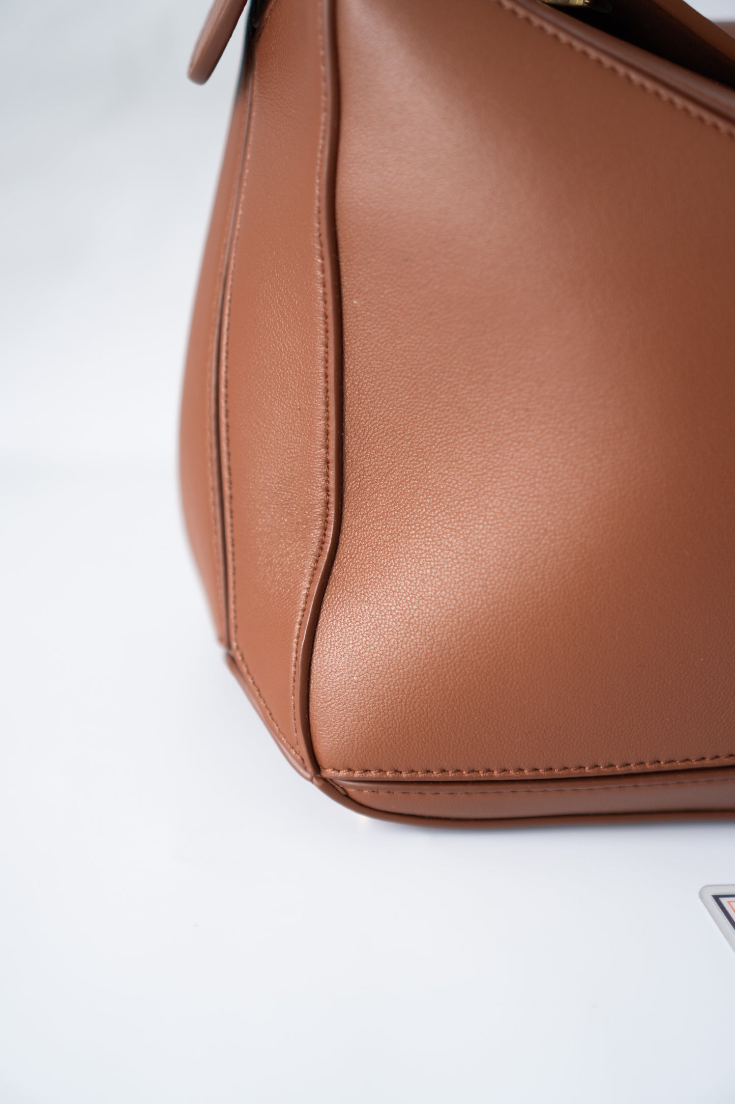 Featherlight Puzzle Bag in Medium Size – Pecan Nappa Lambskin