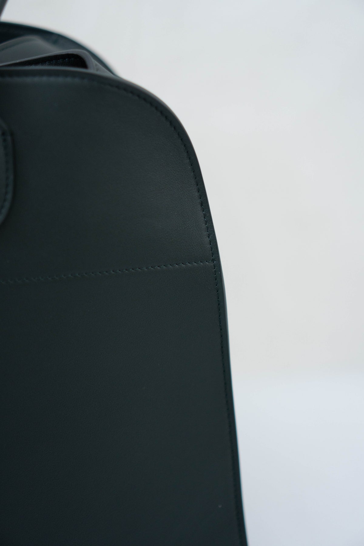 Margaux 15 Bag – Dark Green Grained Leather
