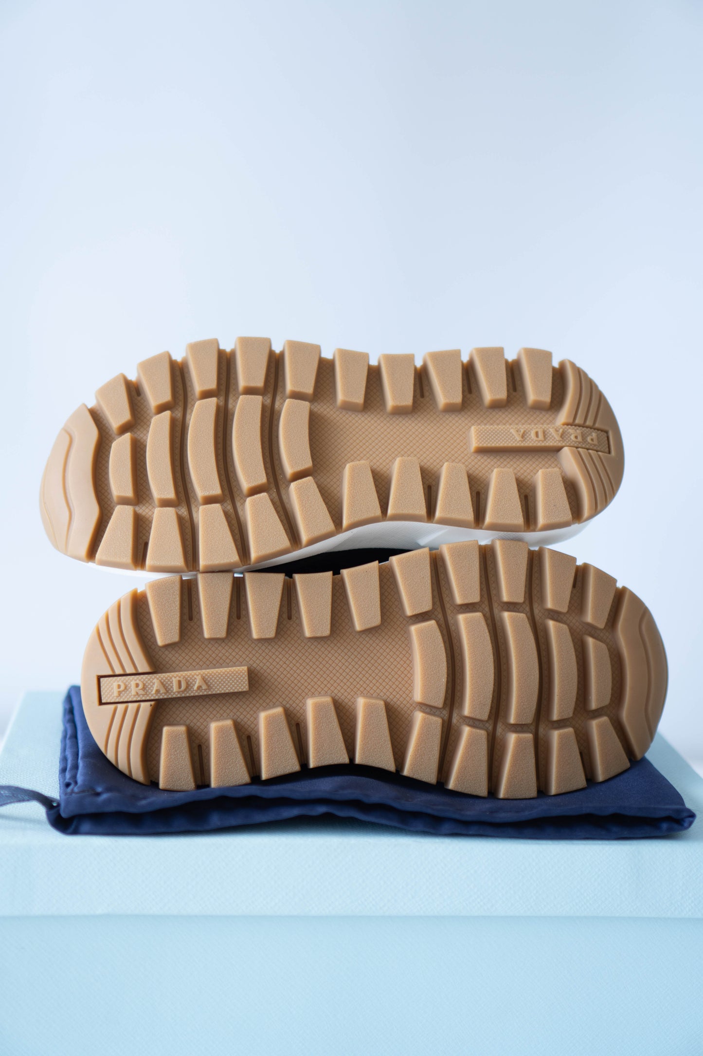 Prax 01 Sneakers – Black Leather with Chunky Sole