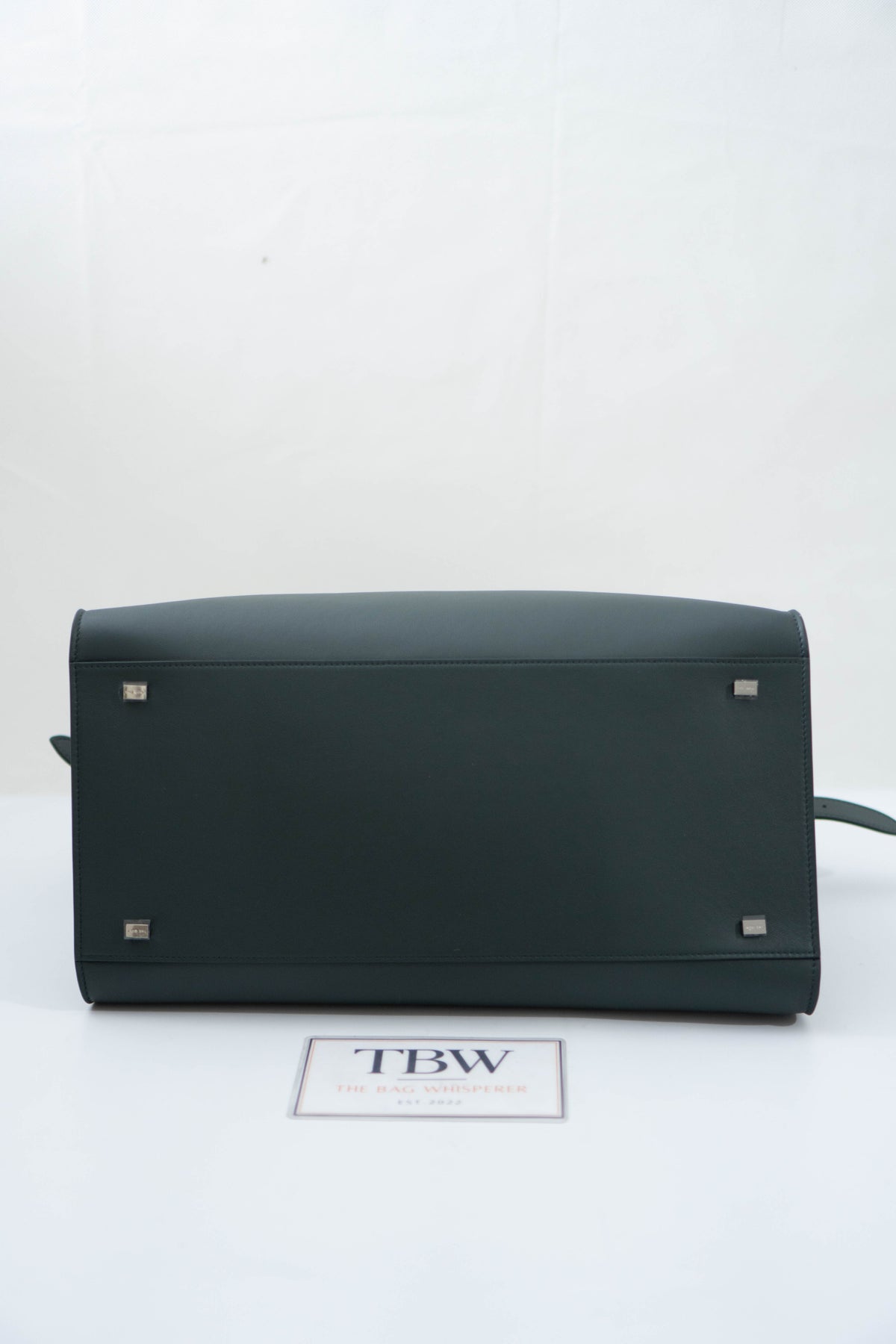 Margaux 15 Bag – Dark Green Grained Leather