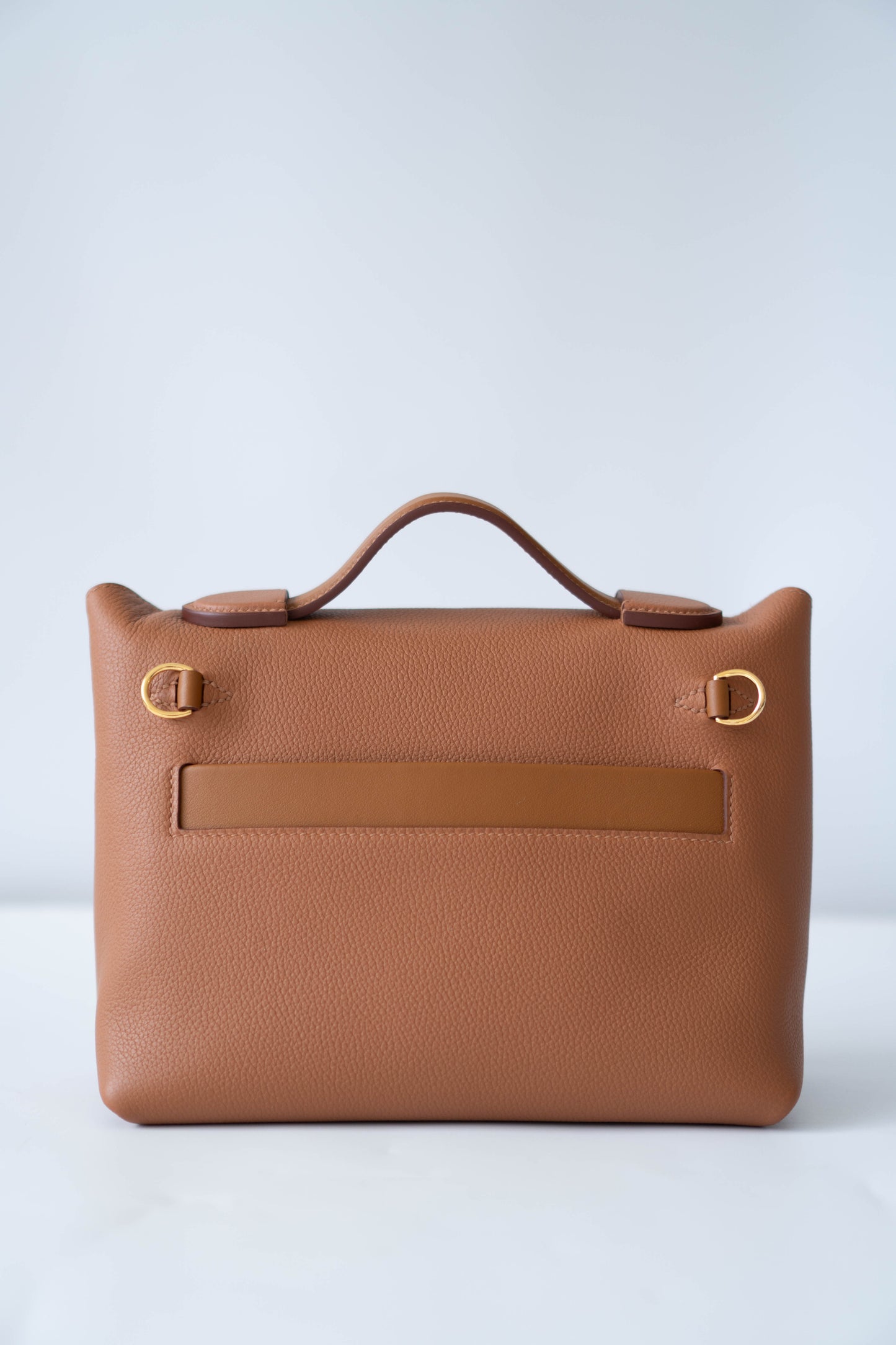 Mini 24/24 in Gold Calfskin With Gold Hardware