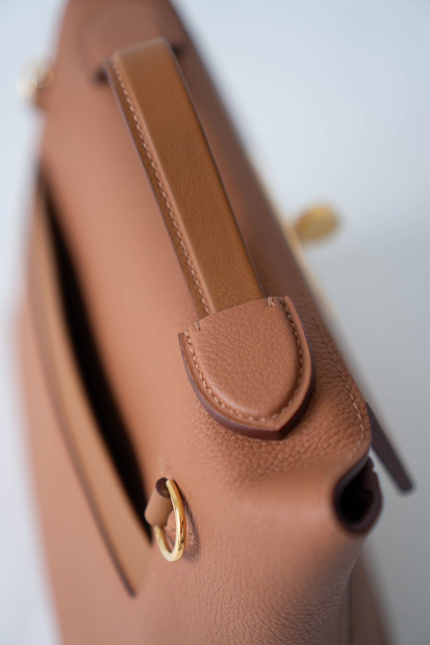 Mini 24/24 in Gold Calfskin With Gold Hardware