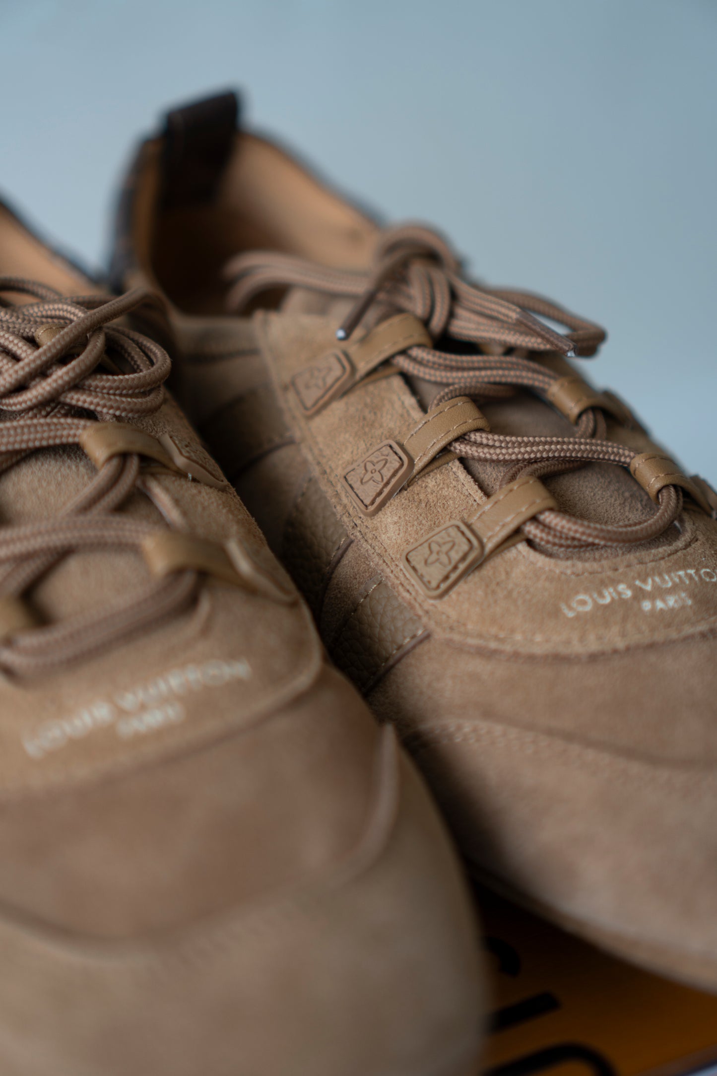 Sneakerina – Cognac Suede